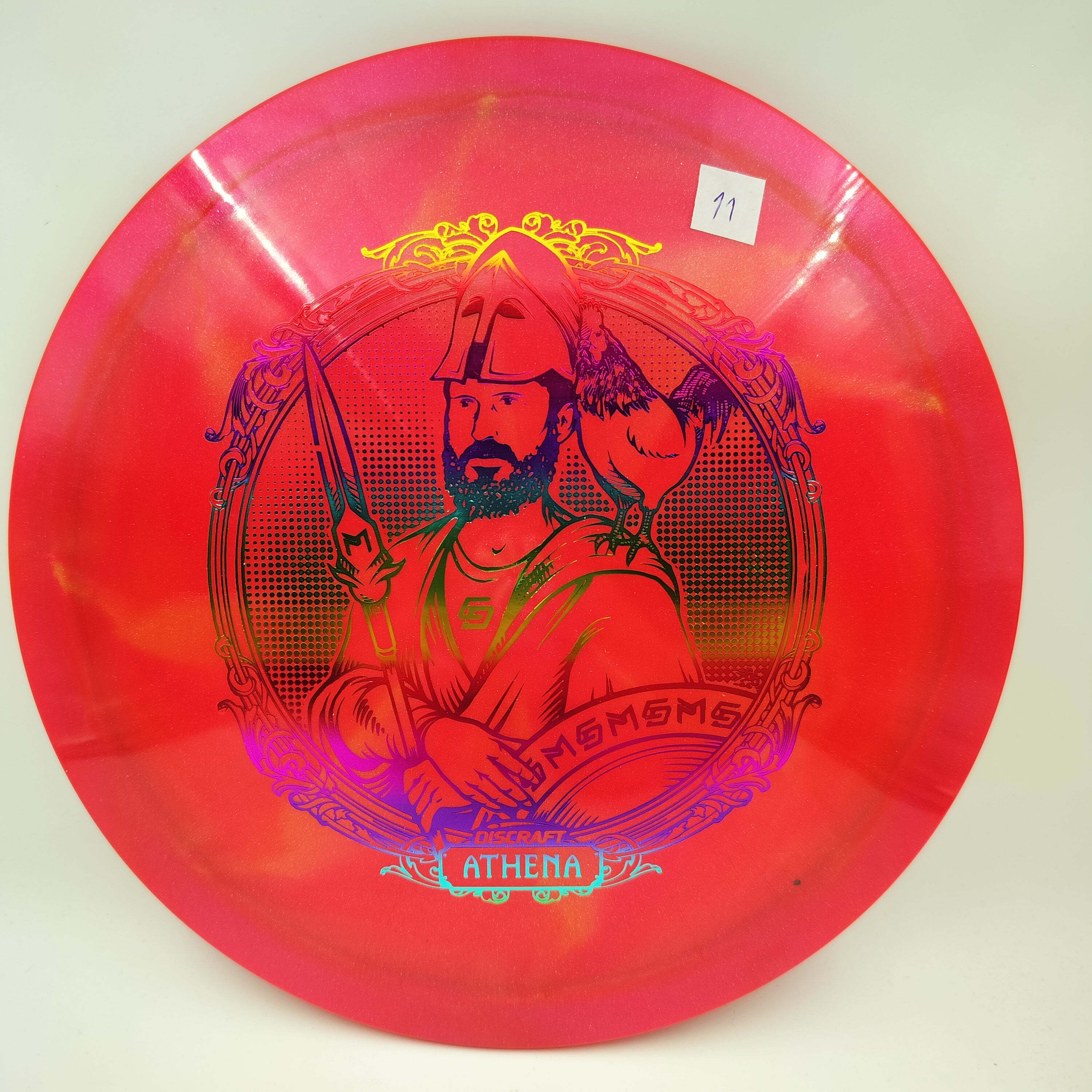 Z Metallic Swirl Athena - Paul McBeth & Chris Dickerson Collaboration