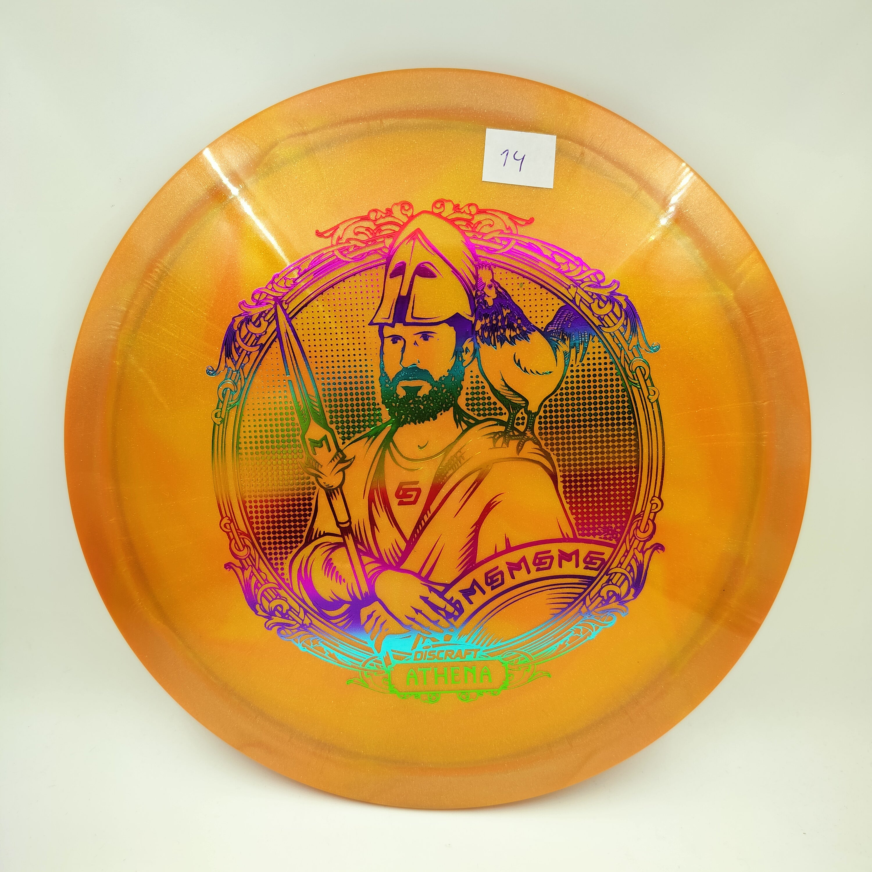 Z Metallic Swirl Athena - Paul McBeth & Chris Dickerson Collaboration