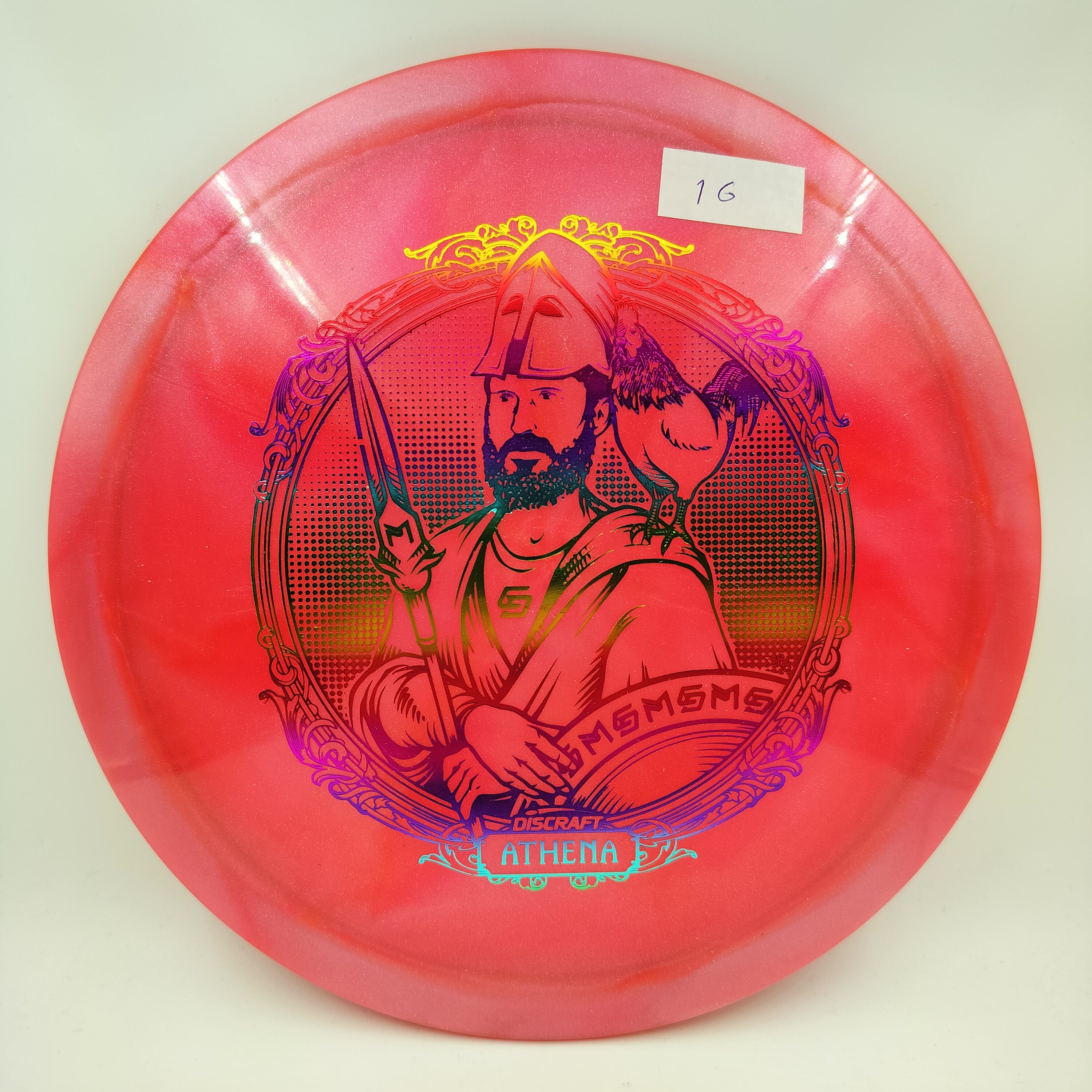 Z Metallic Swirl Athena - Paul McBeth & Chris Dickerson Collaboration