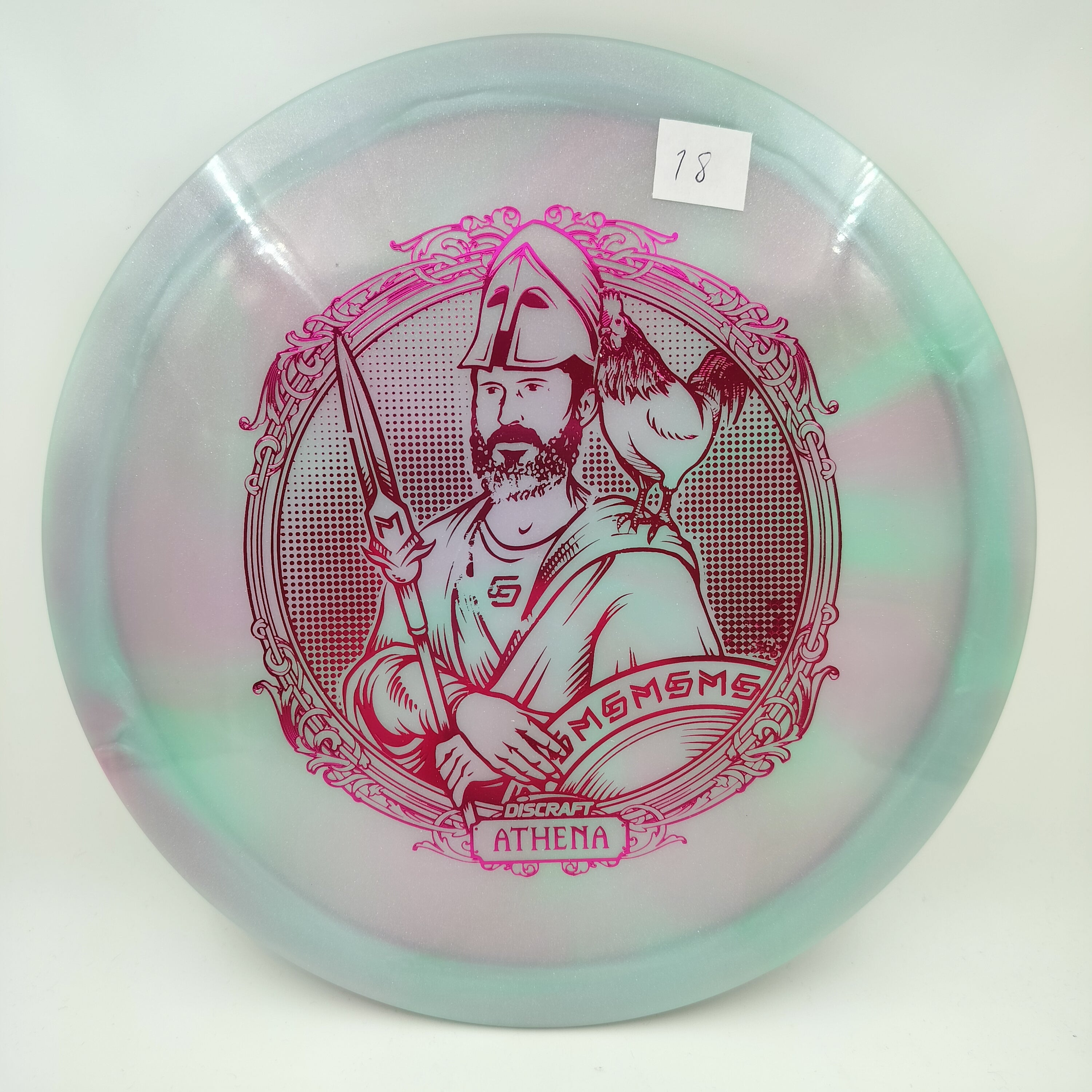 Z Metallic Swirl Athena - Paul McBeth & Chris Dickerson Collaboration