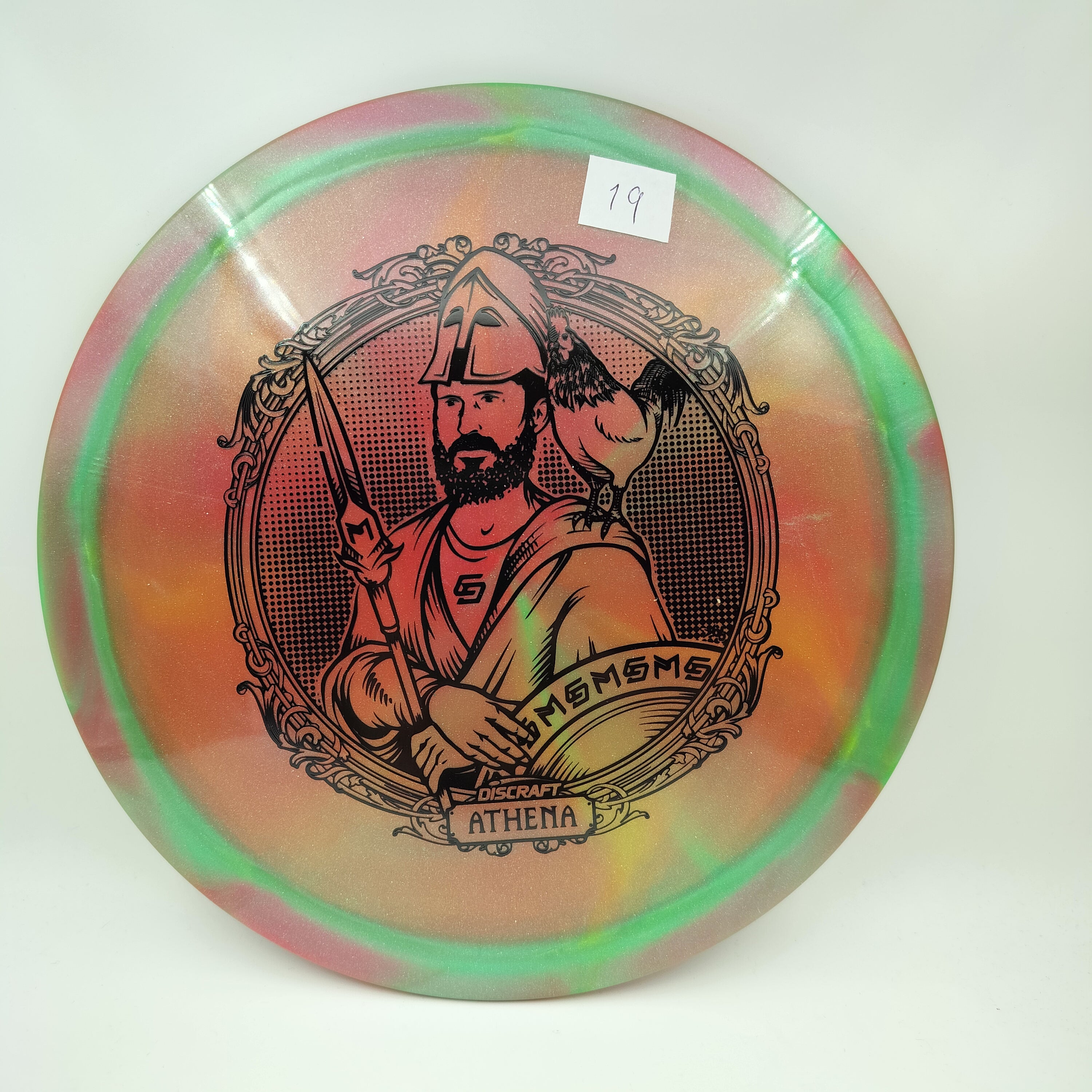 Z Metallic Swirl Athena - Paul McBeth & Chris Dickerson Collaboration