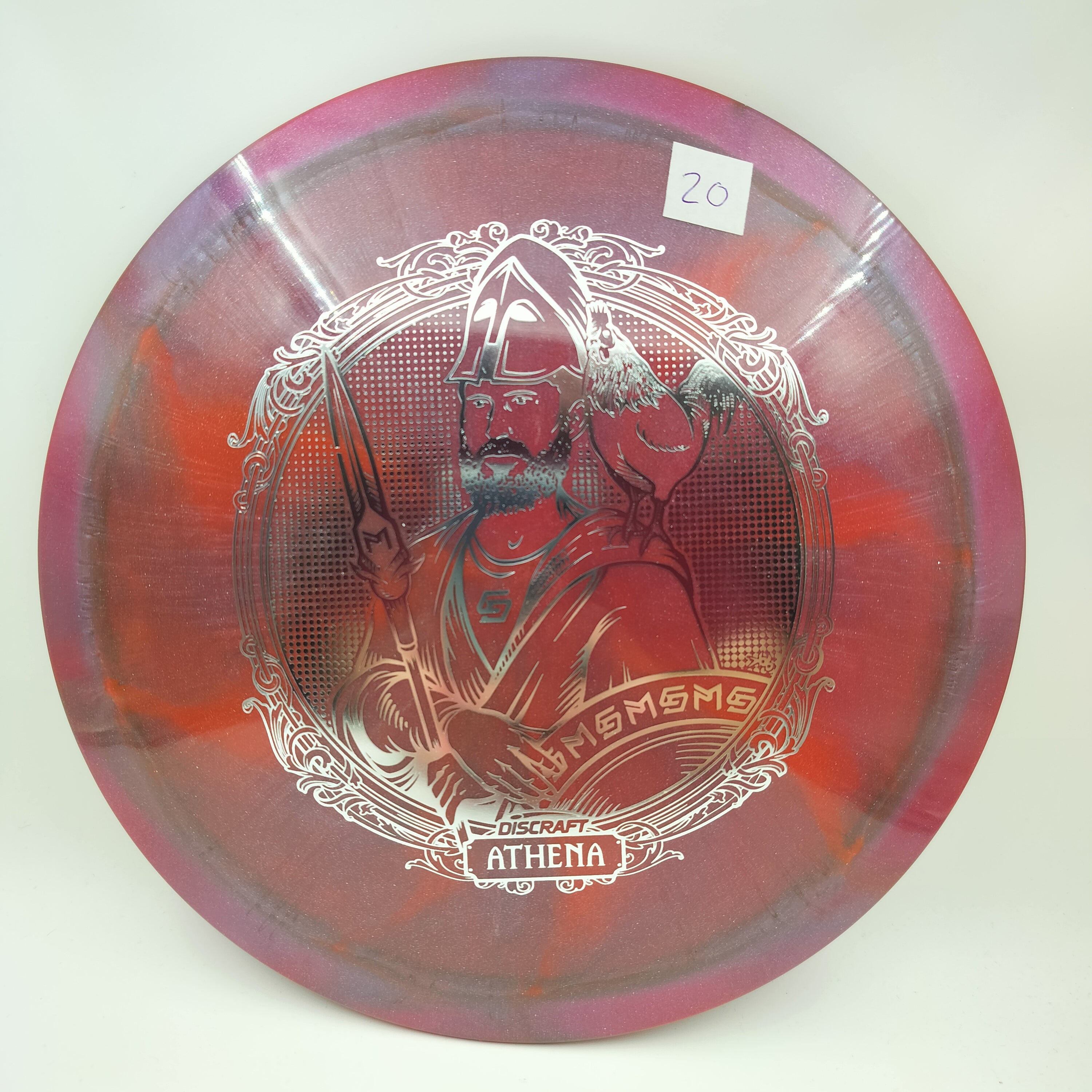 Z Metallic Swirl Athena - Paul McBeth & Chris Dickerson Collaboration