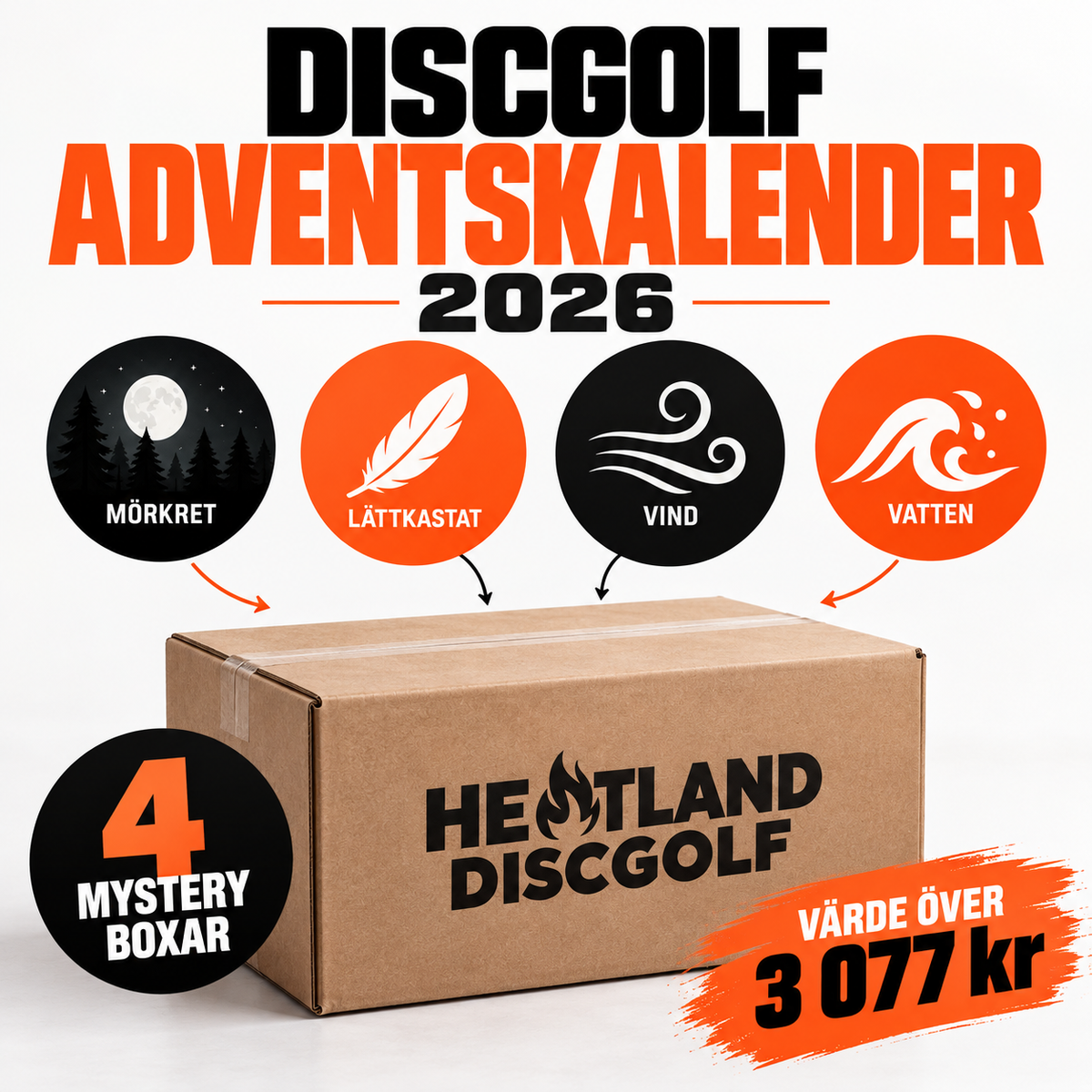 PRE-ORDER: DISC GOLF ADVENT CALENDER 2026