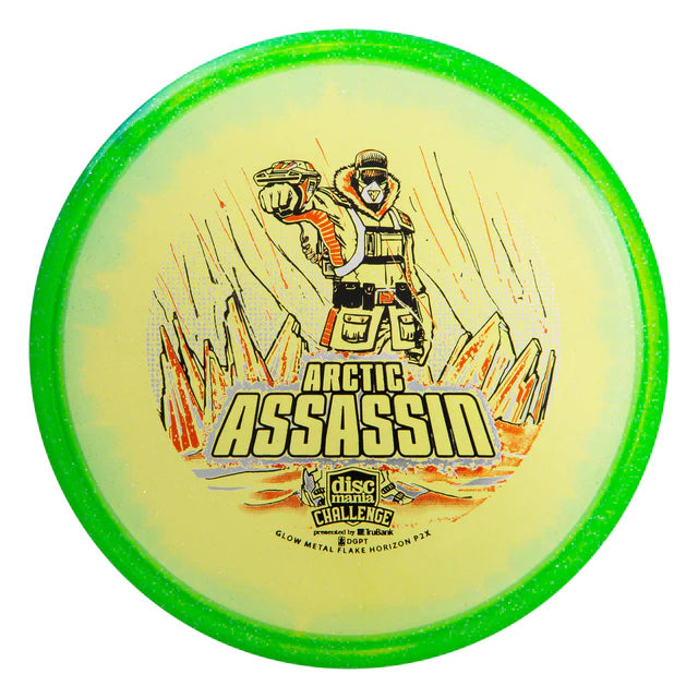 C-Line Metal Flake Horizon P2x - Arctic Assassin Discmania Challenge