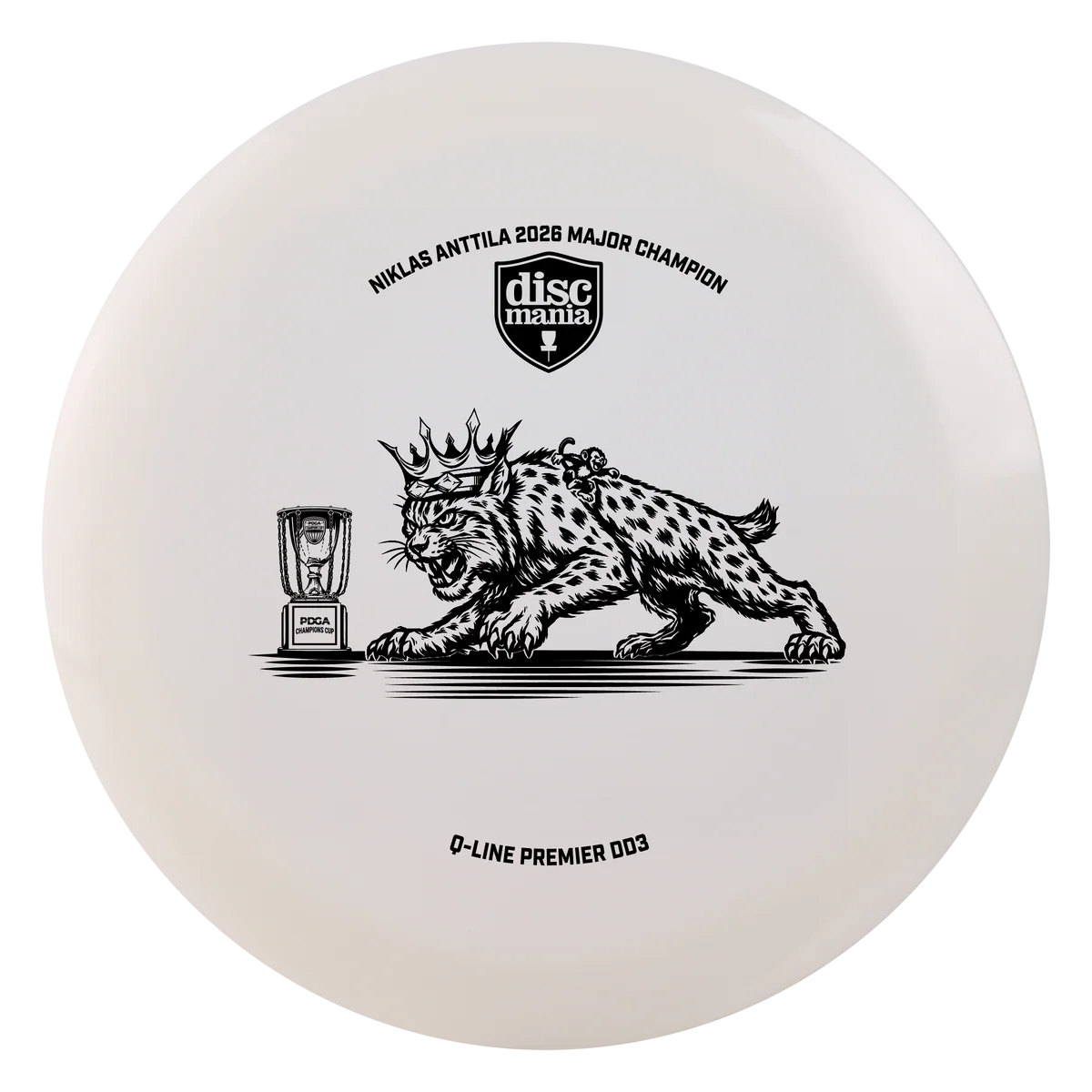 Q-line Premier DD3 - Niklas Anttila Triumph Series 2026 PDGA Champions Cup