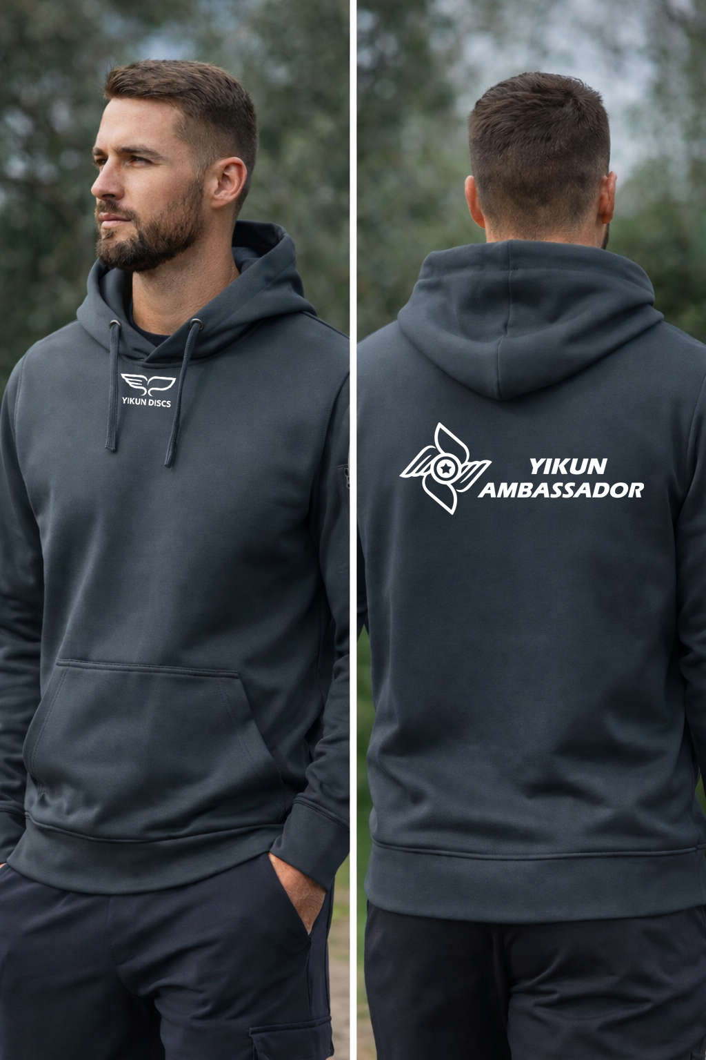 Yikun Discs Ambassador Premium Active Hoodie