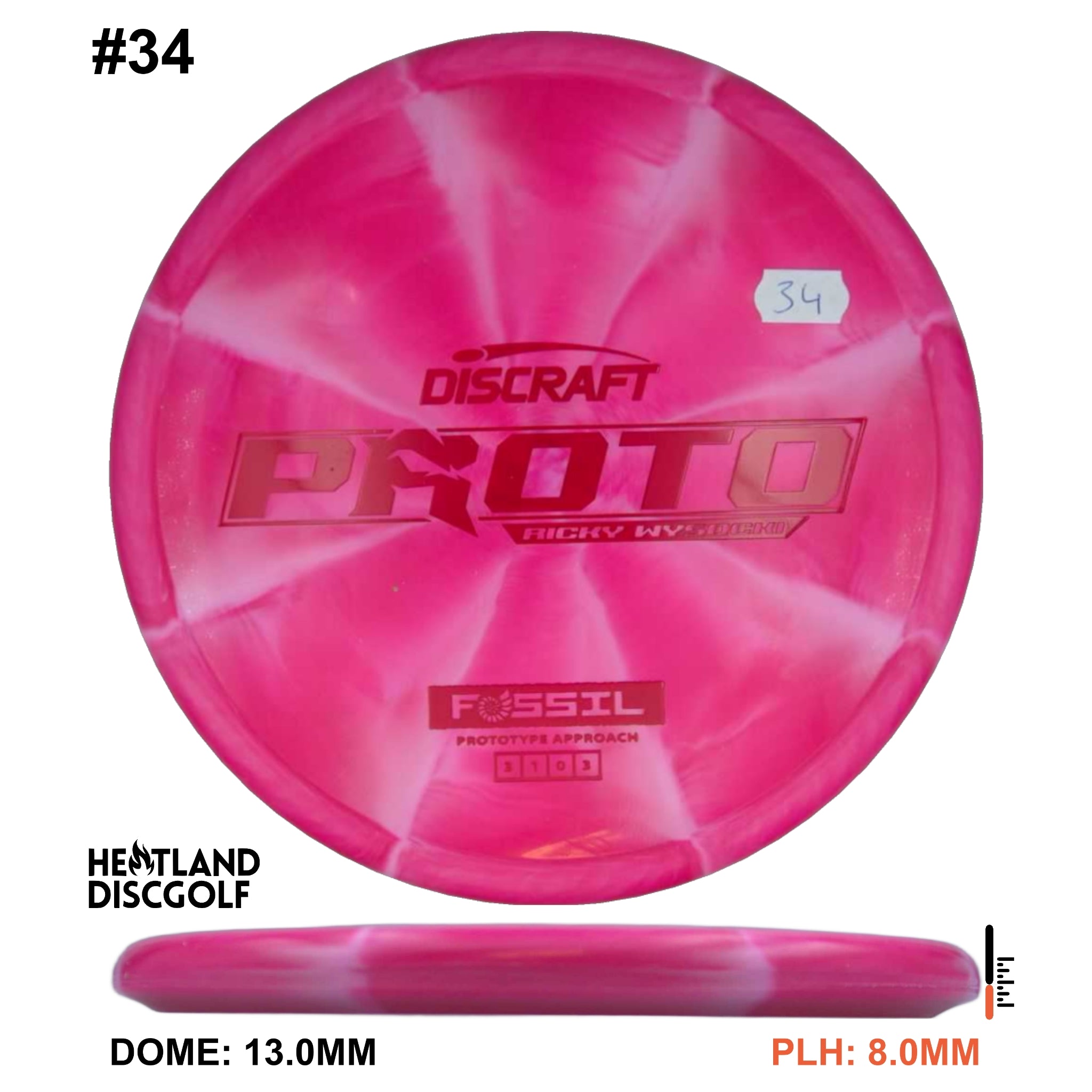 CT Swirl Fossil - Ricky Wysocki Prototype