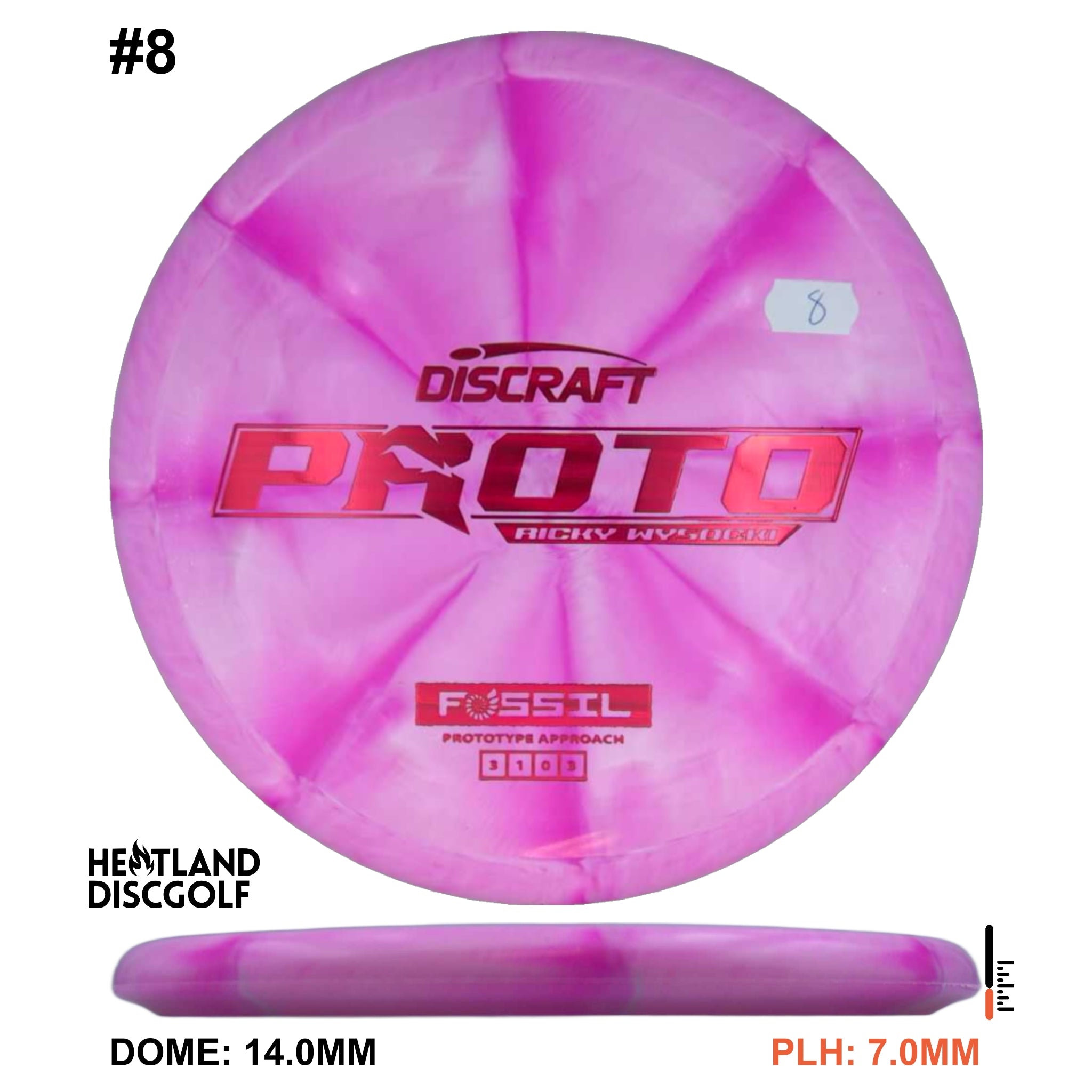 CT Swirl Fossil - Ricky Wysocki Prototype