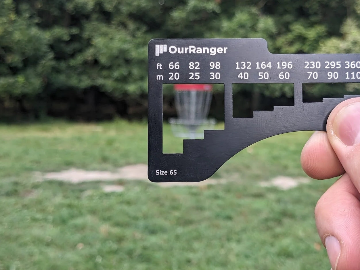 OurRanger - Low Tech Disc Golf Rangefinder