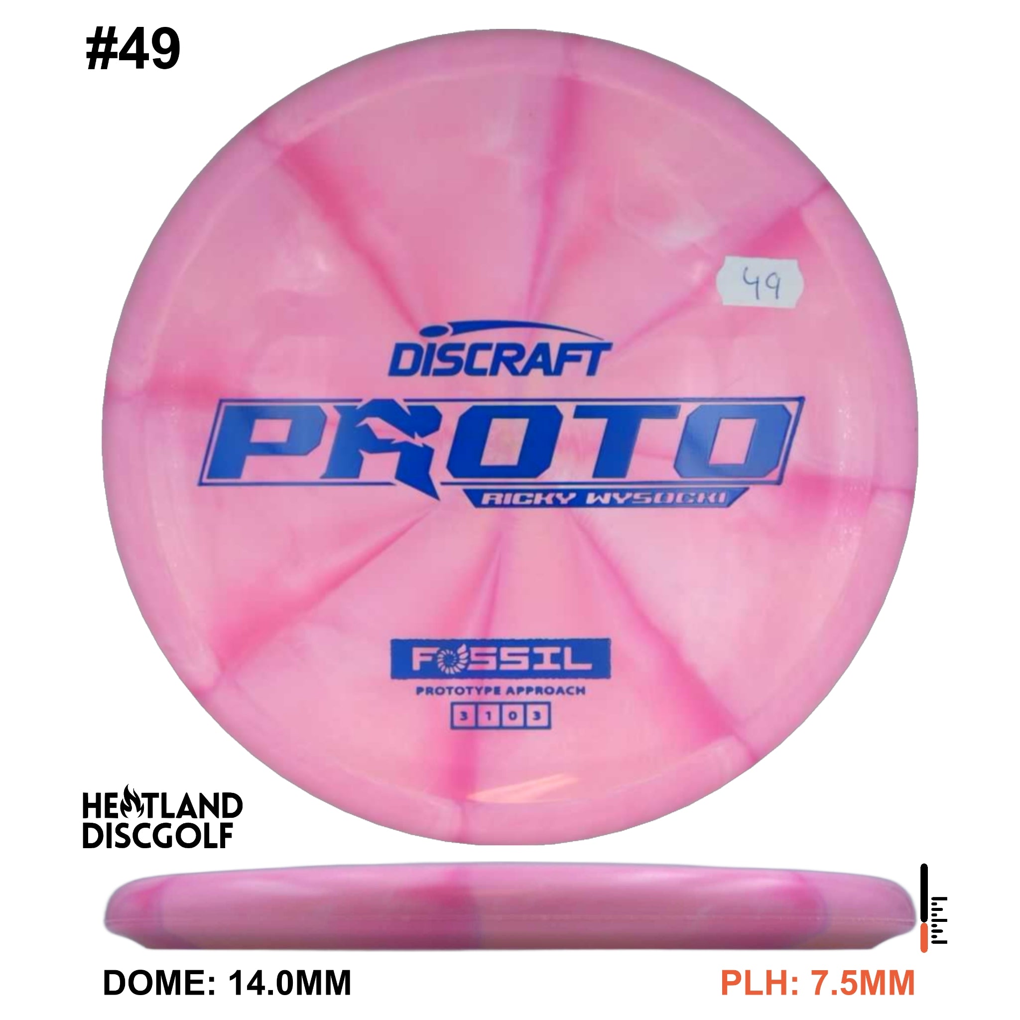 CT Swirl Fossil - Ricky Wysocki Prototype