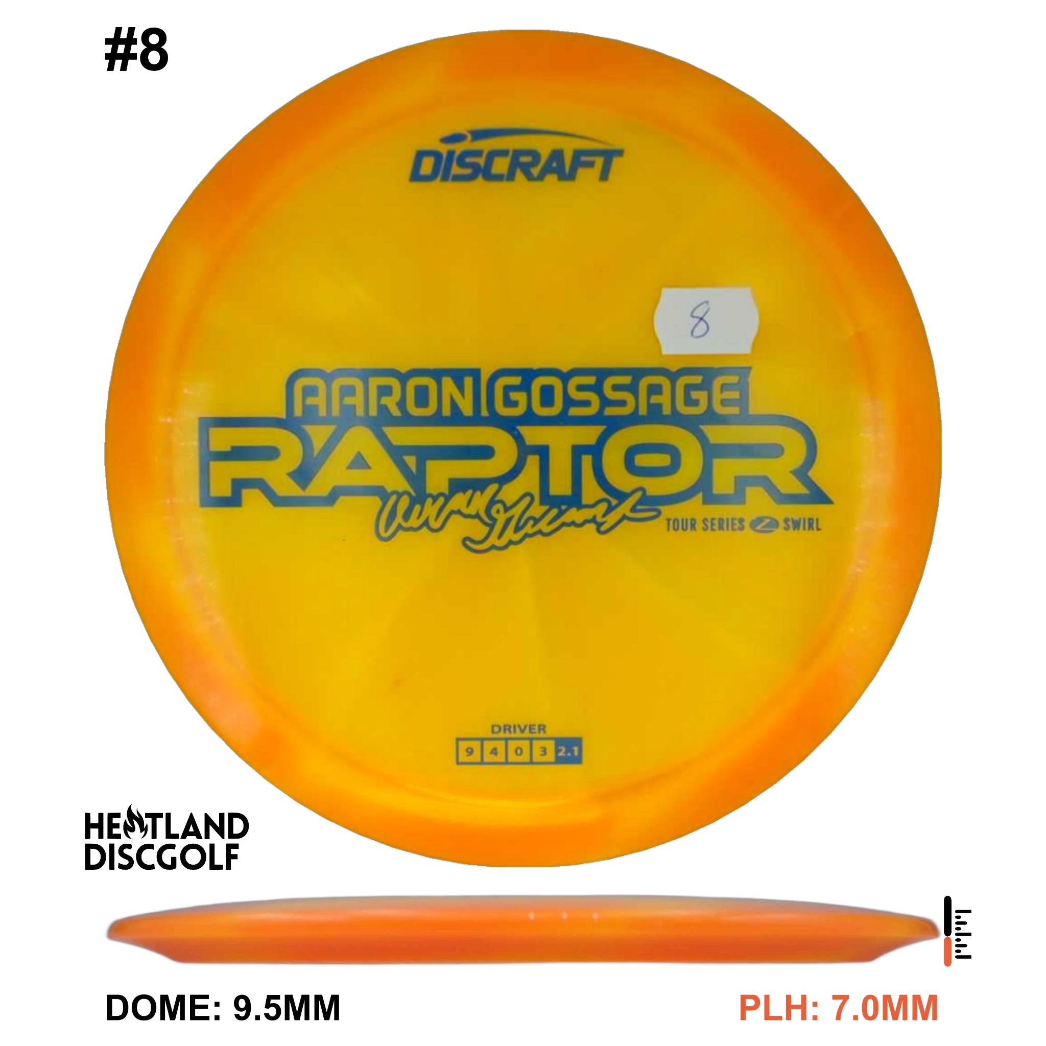 Z Swirl Raptor - Aaron Gossage Tour Series 2025