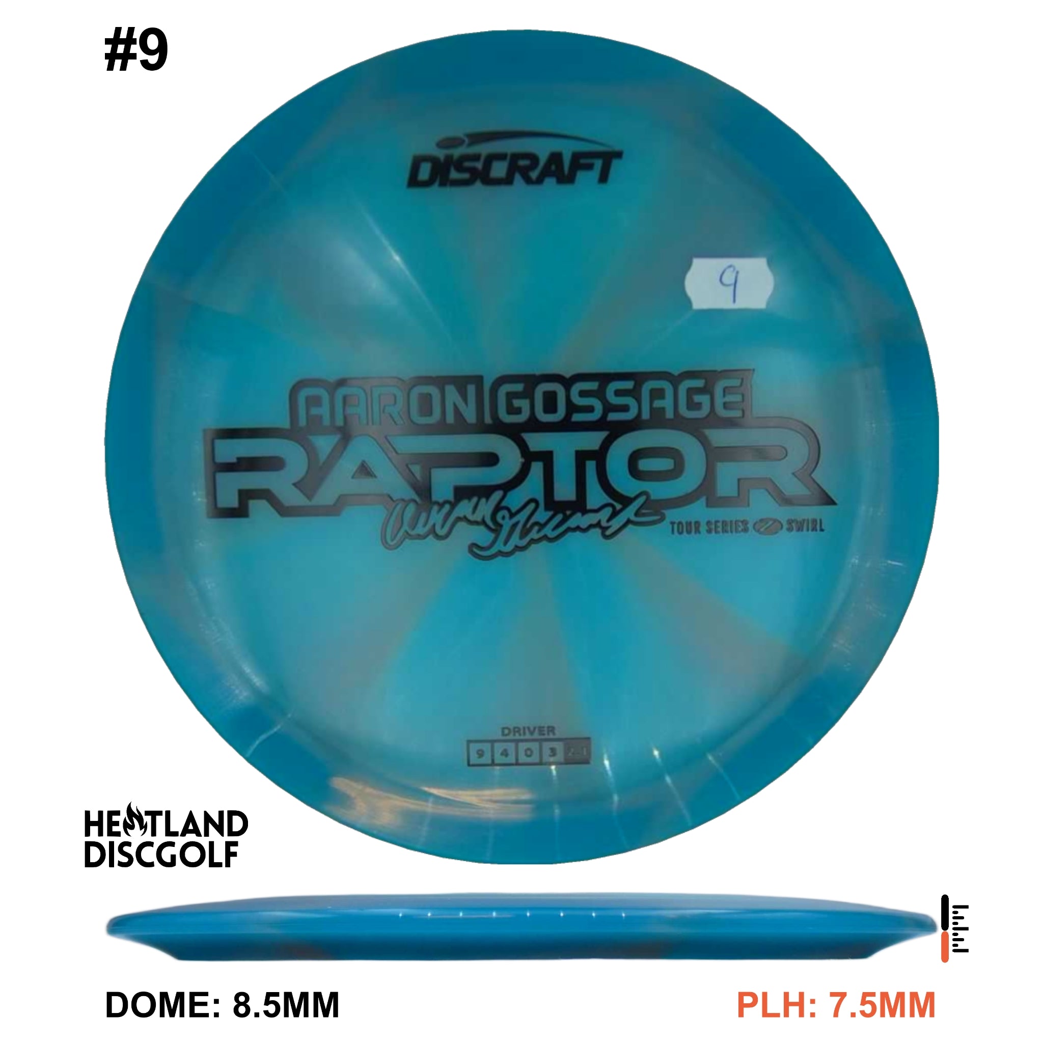 Z Swirl Raptor - Aaron Gossage Tour Series 2025