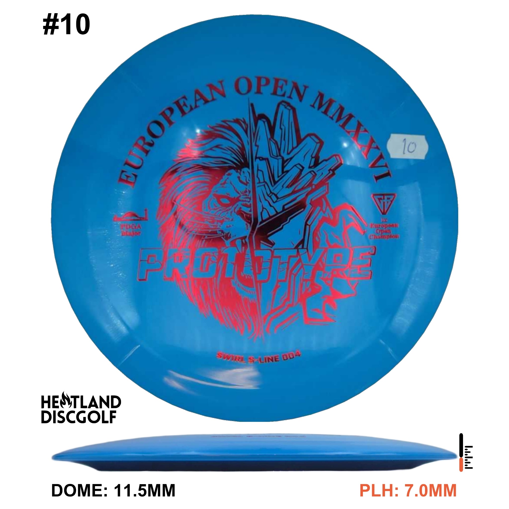 S-Line Swirl DD4 - European Open 2026 Fundraiser