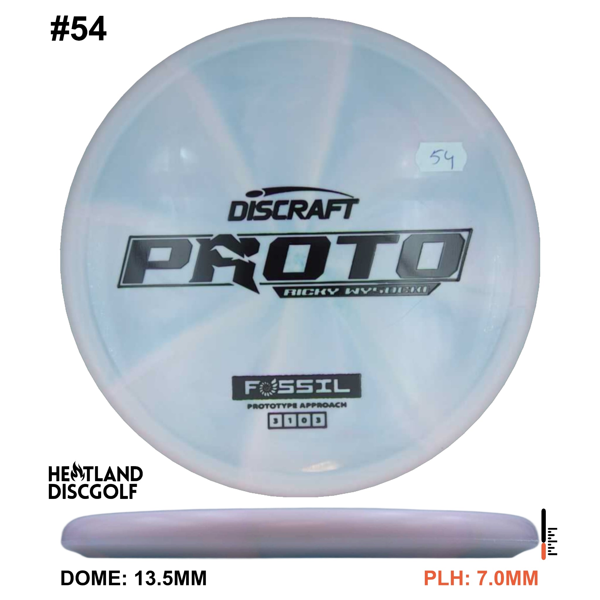 CT Swirl Fossil - Ricky Wysocki Prototype