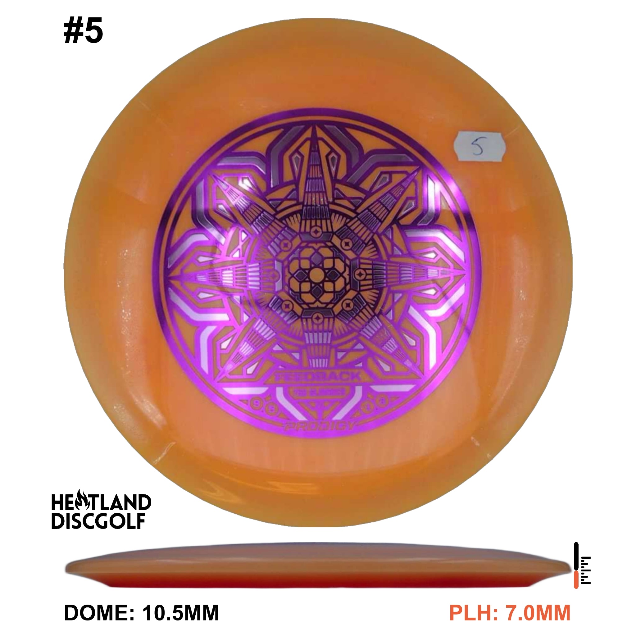 750 Glimmer Plastic Feedback - Sunrise Circuit Stamp