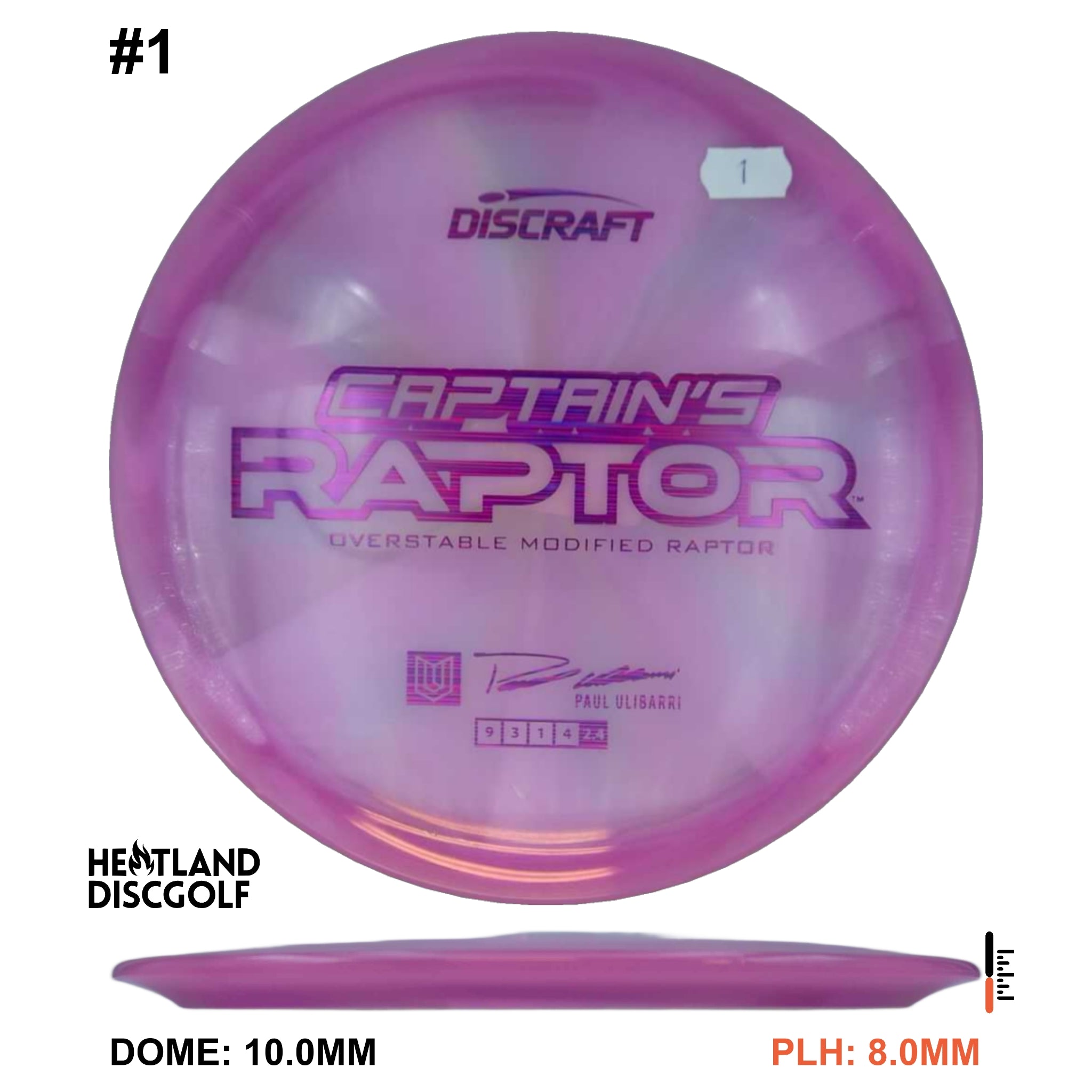 Z Swirl Captain's Raptor - Paul Ulibarri tour series 2025