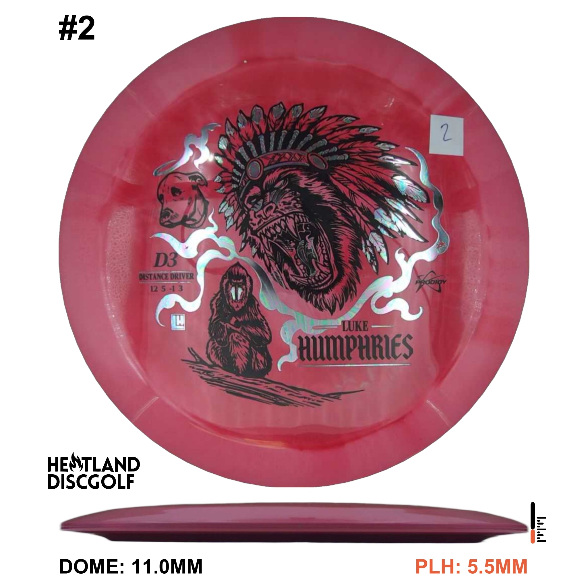 D3 500 Spectrum -  Luke Humphries 2026 Signature Series