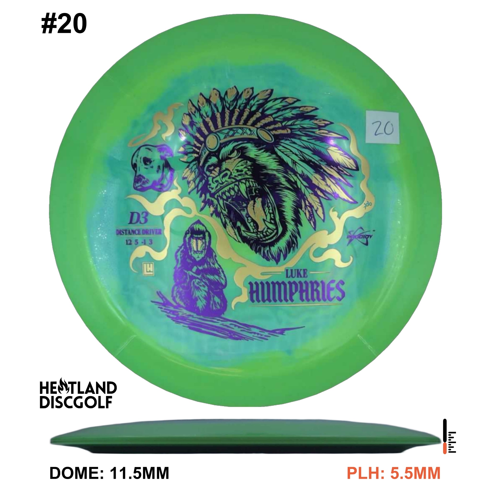 D3 500 Spectrum -  Luke Humphries 2026 Signature Series