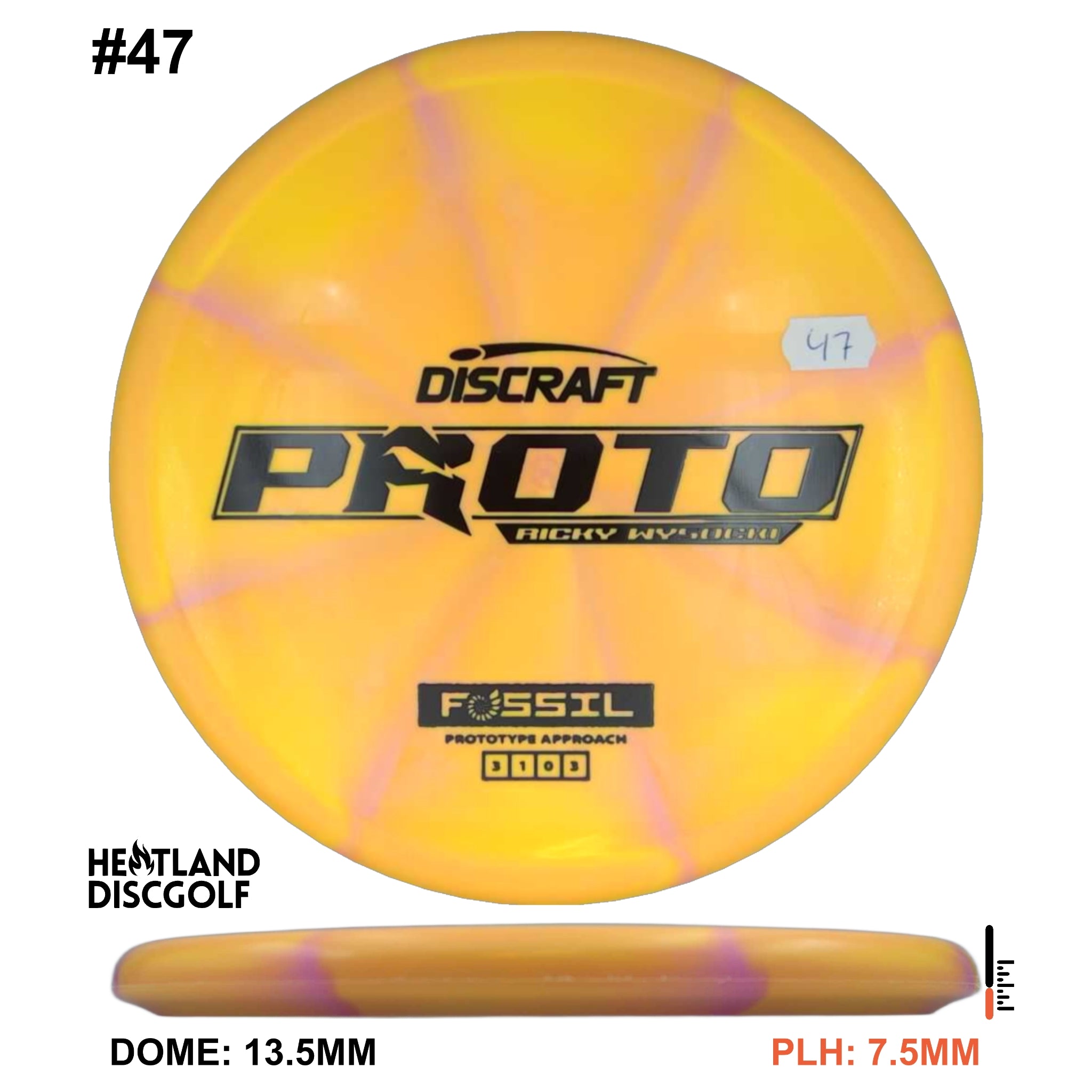 CT Swirl Fossil - Ricky Wysocki Prototype