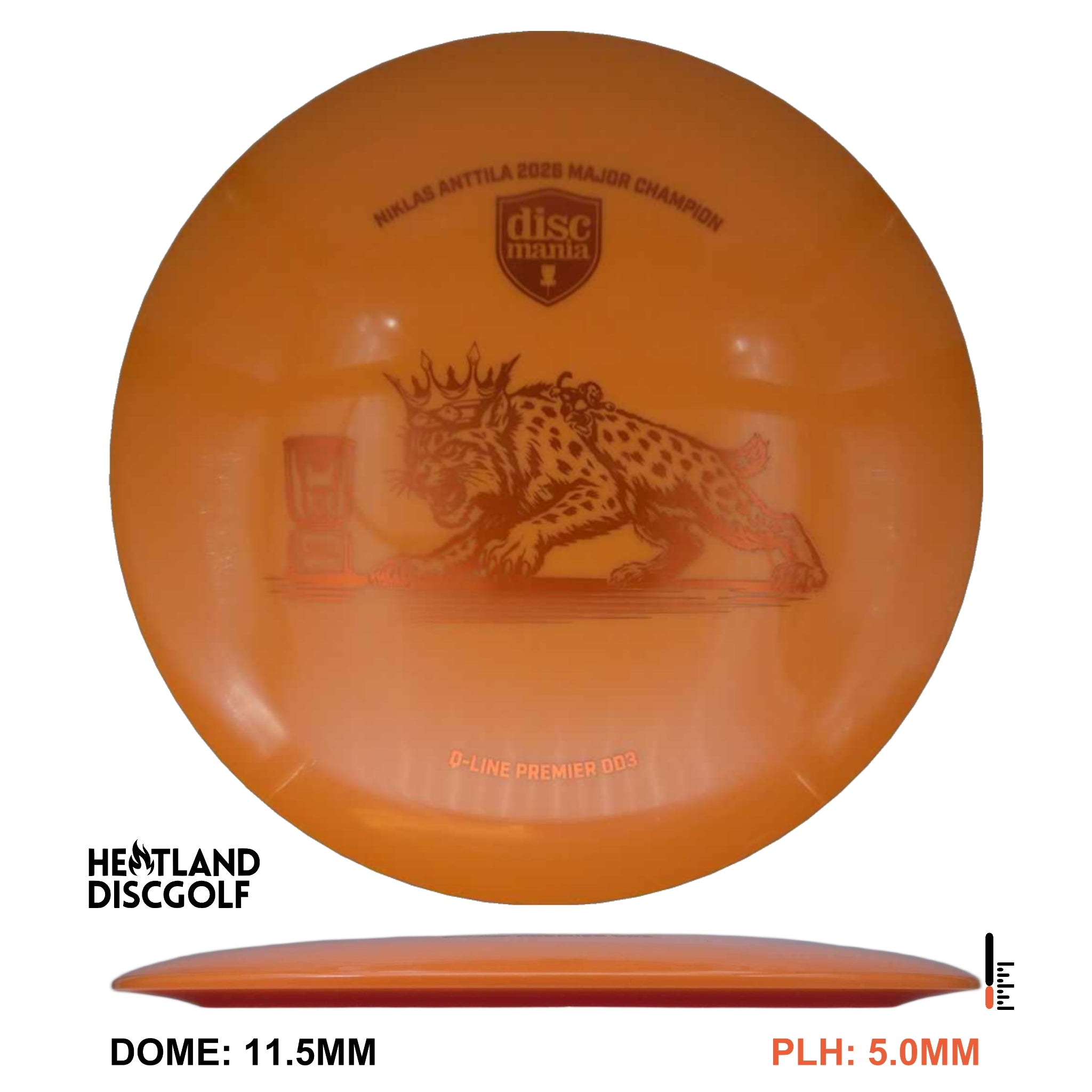 Q-line Premier DD3 - Niklas Anttila Triumph Series 2026 PDGA Champions Cup