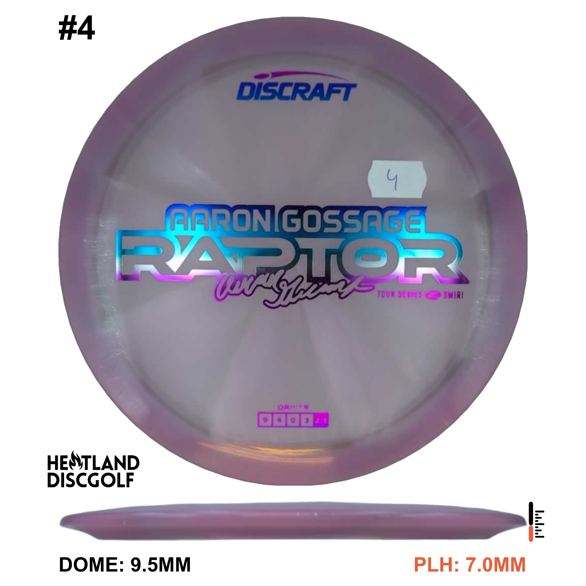 Z Swirl Raptor - Aaron Gossage Tour Series 2025