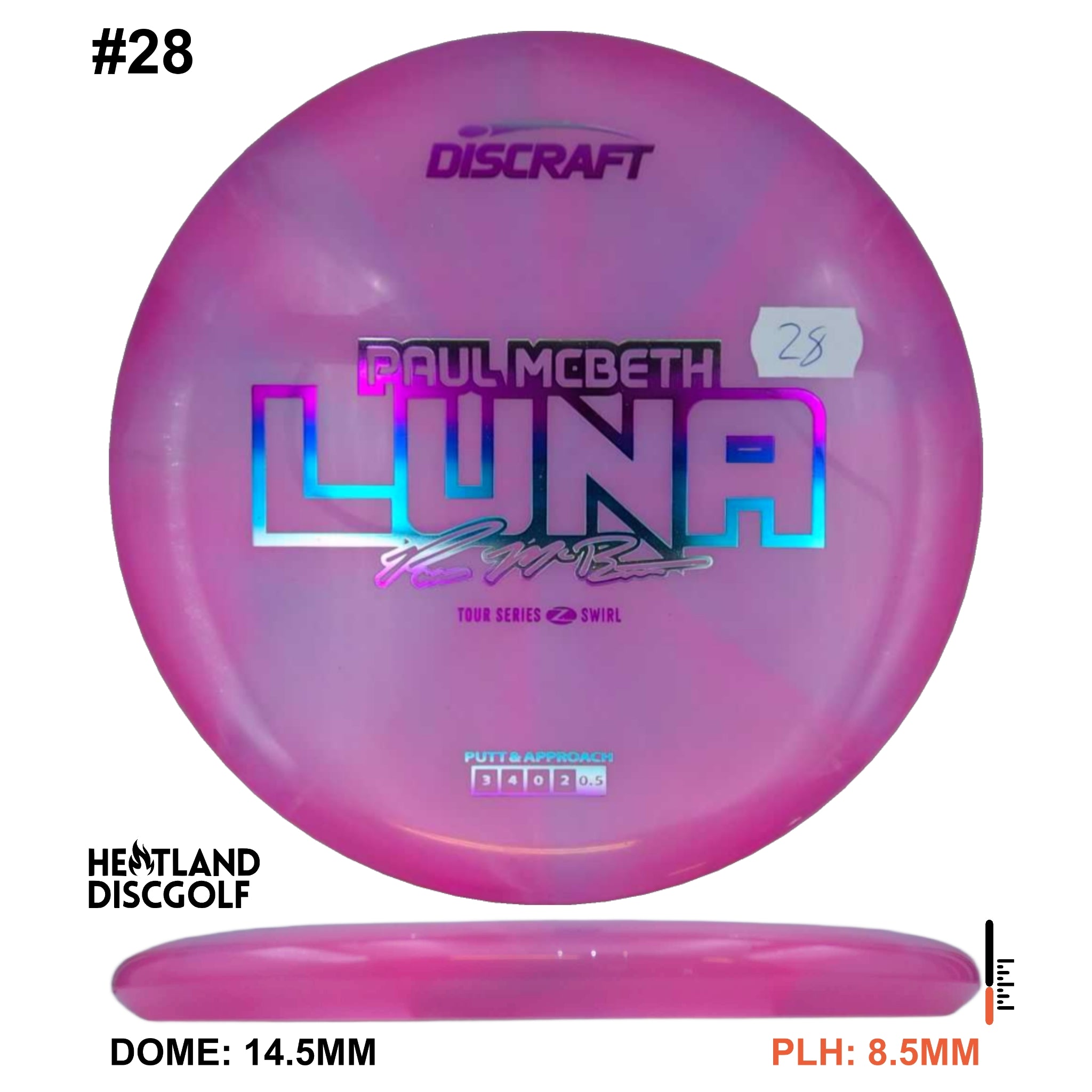 Z Swirl Luna - Paul McBeth Tour Series 2025