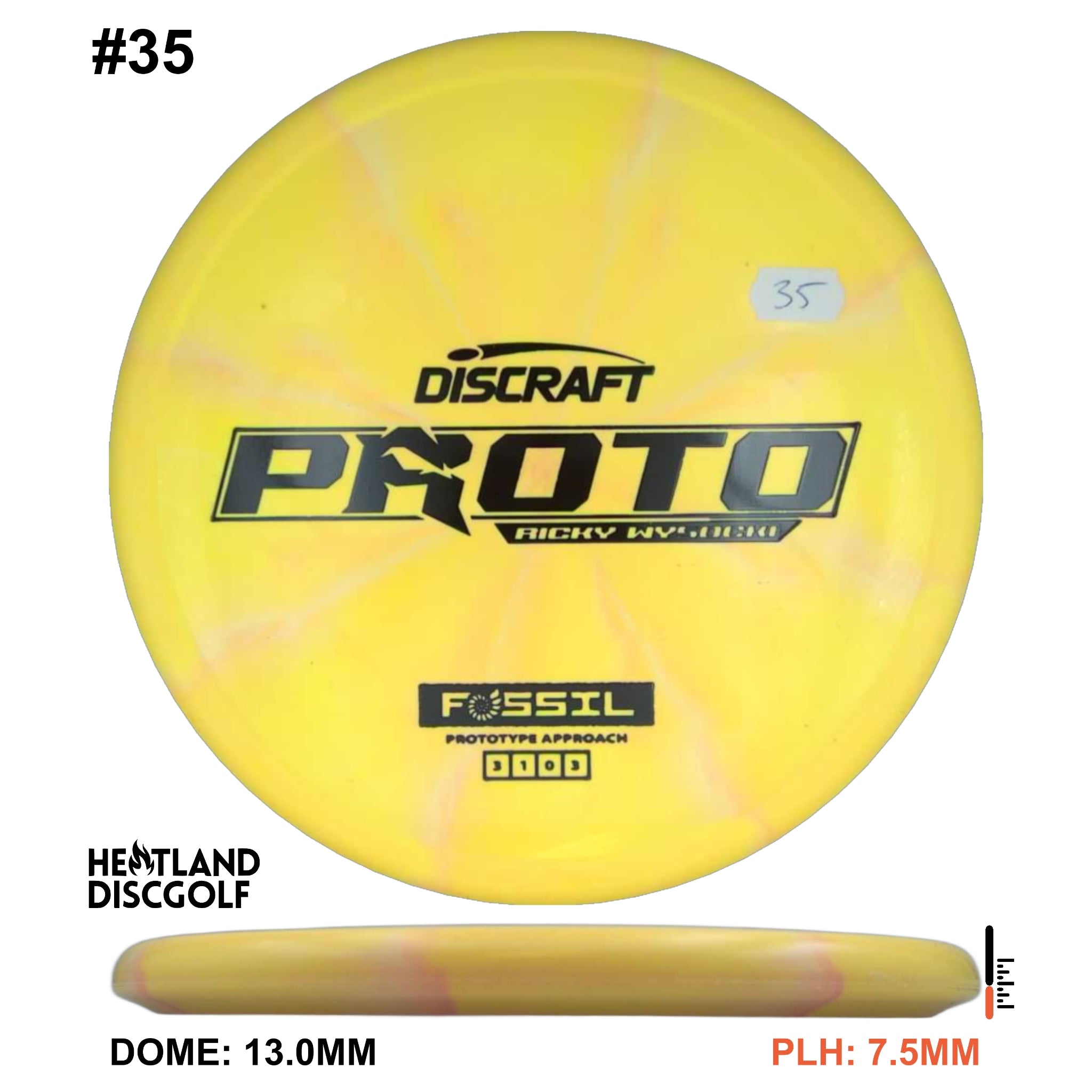 CT Swirl Fossil - Ricky Wysocki Prototype