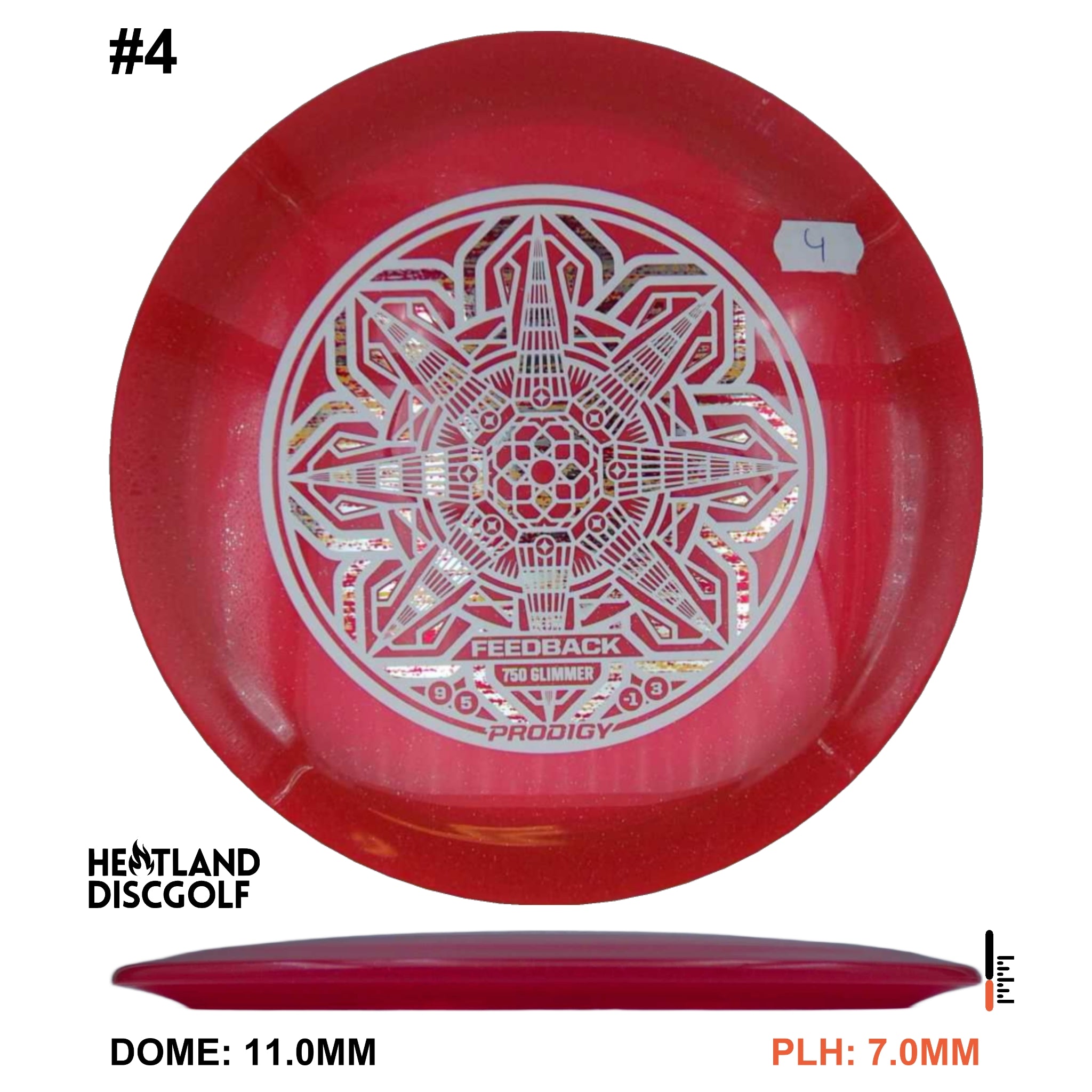 750 Glimmer Plastic Feedback - Sunrise Circuit Stamp