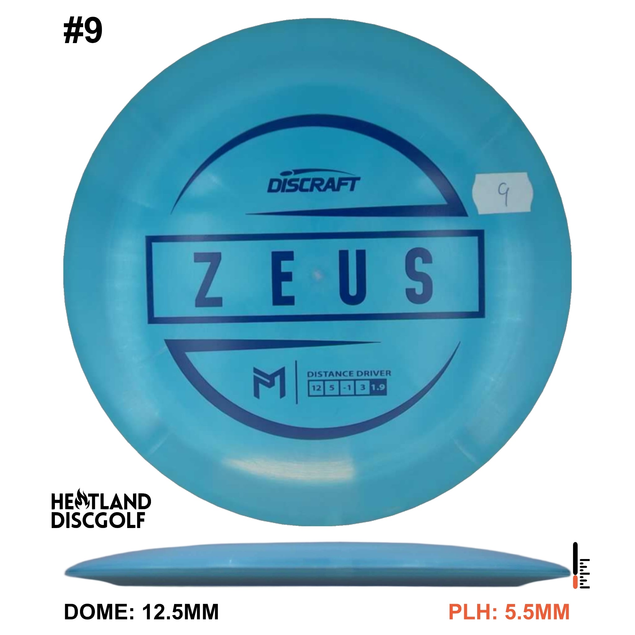 Paul☆☆☆です。① Paul McBeth Z Zeus | Discraft Inc.