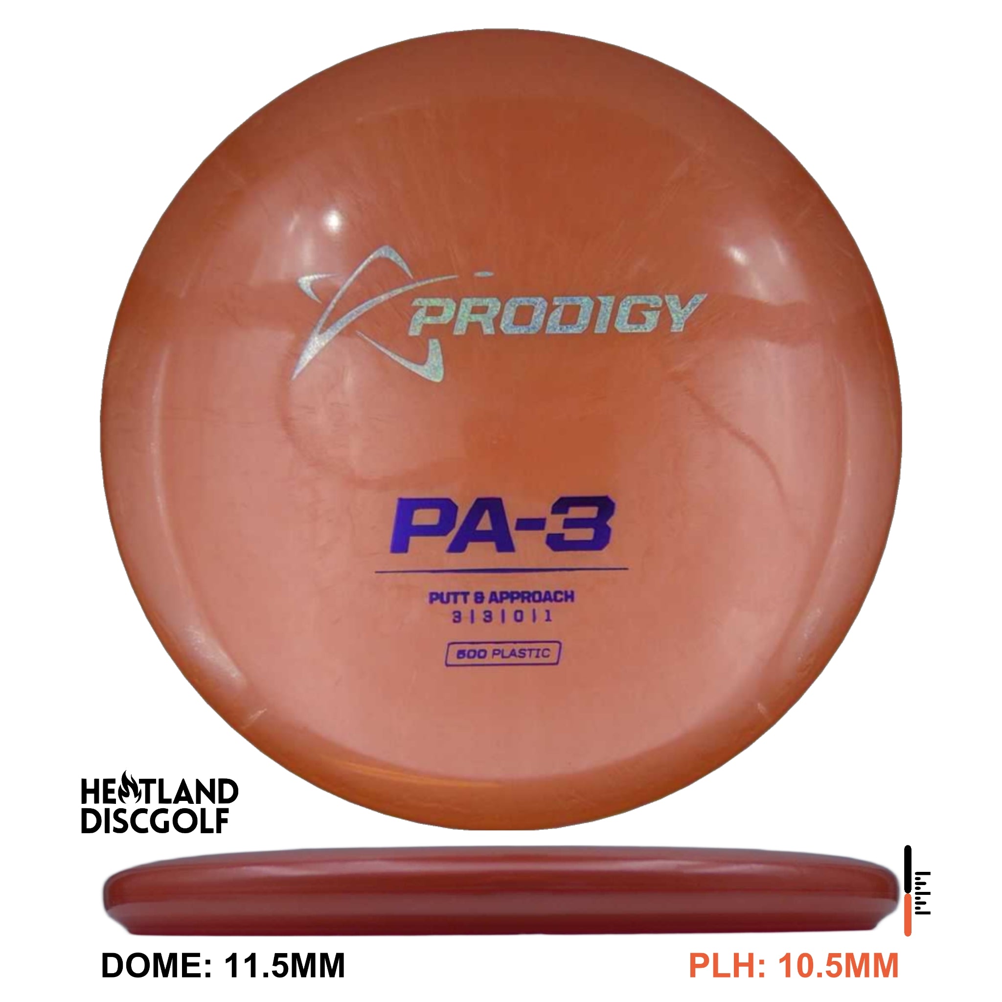 500 Plastic PA-3 - New