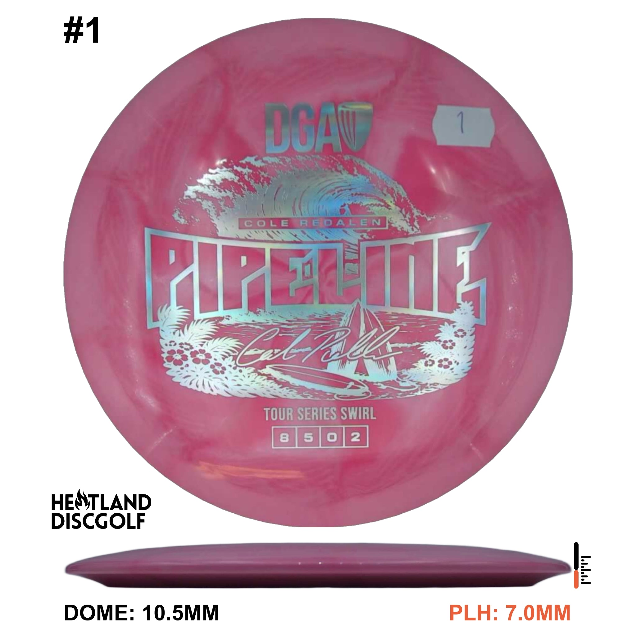 Tour Series Swirl Pipeline - Cole Redalen 2026