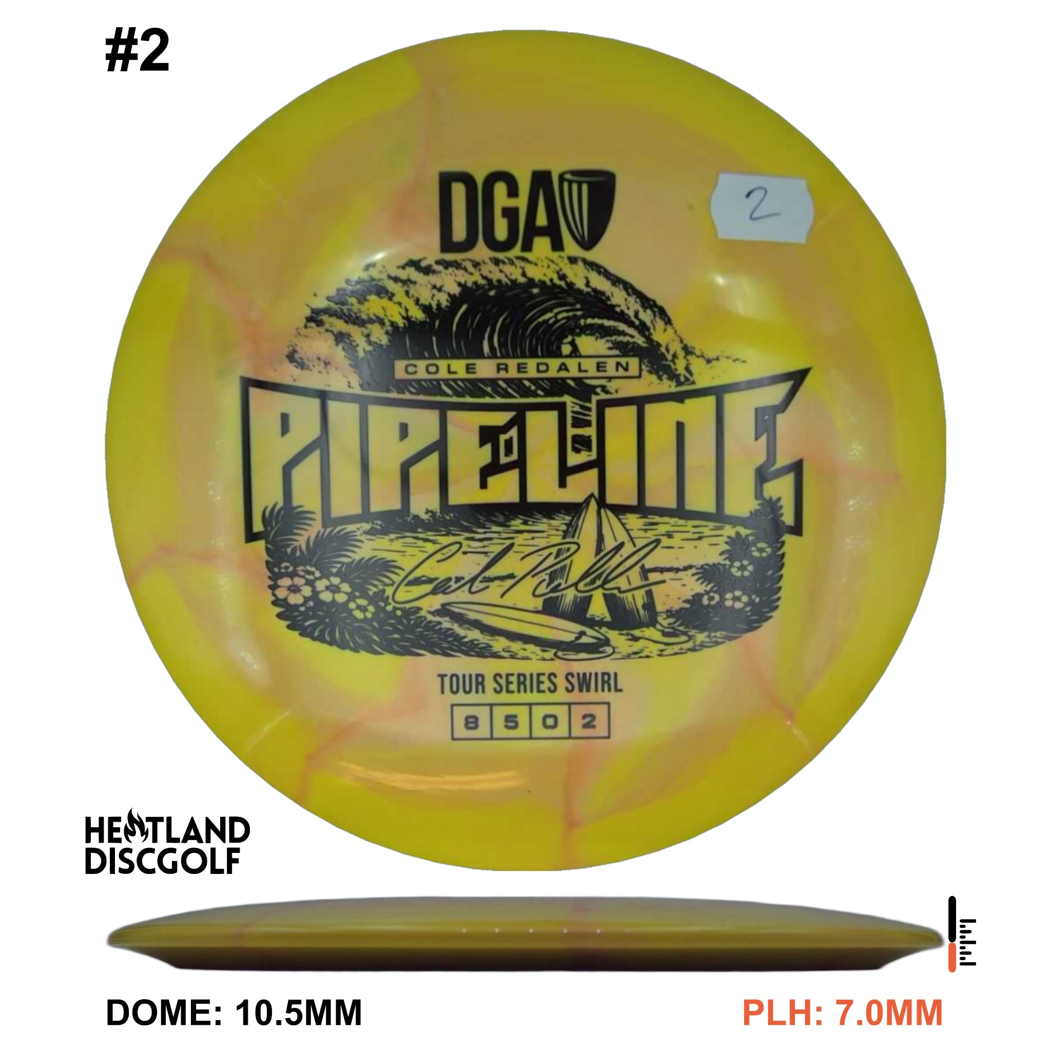 Tour Series Swirl Pipeline - Cole Redalen 2026