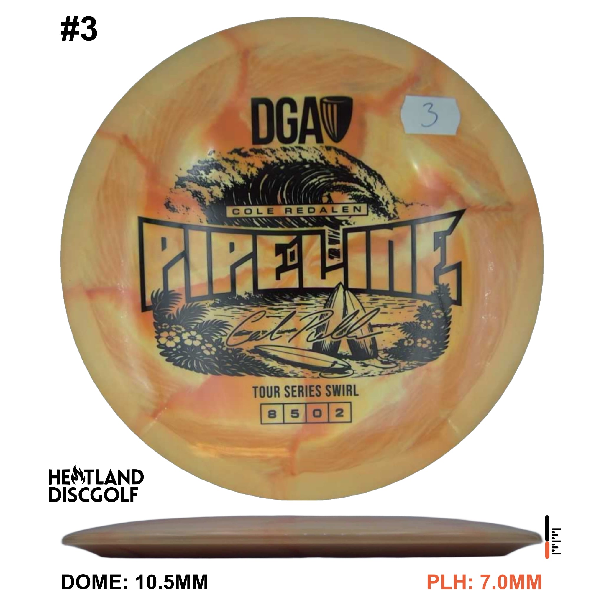 Tour Series Swirl Pipeline - Cole Redalen 2026