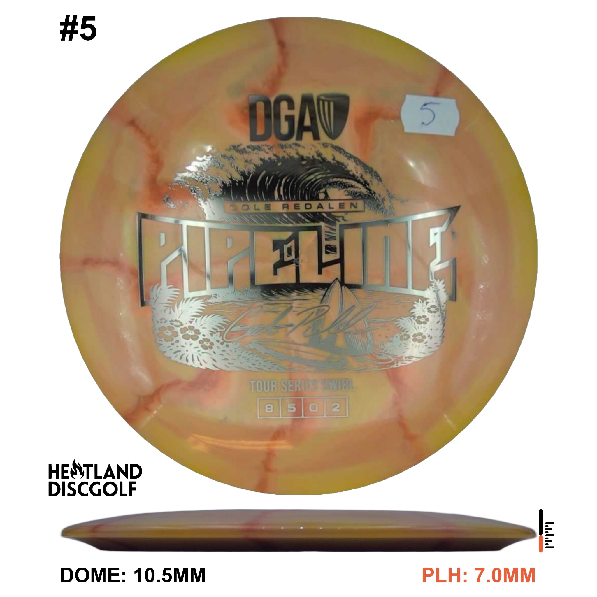 Tour Series Swirl Pipeline - Cole Redalen 2026
