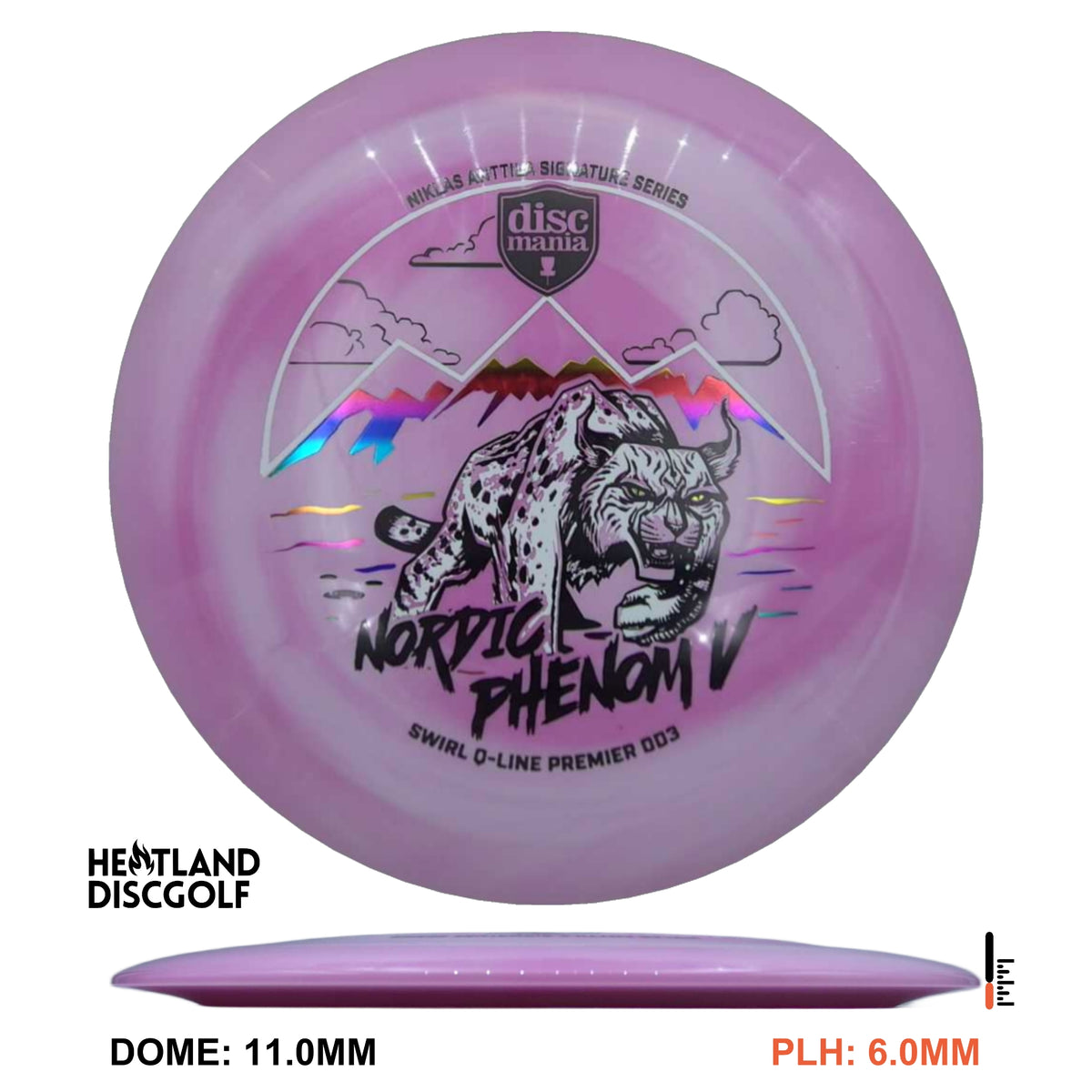 Q-Line Swirl Premier DD3 - Nordic Phenom 5 - Niklas Anttila Signature Series