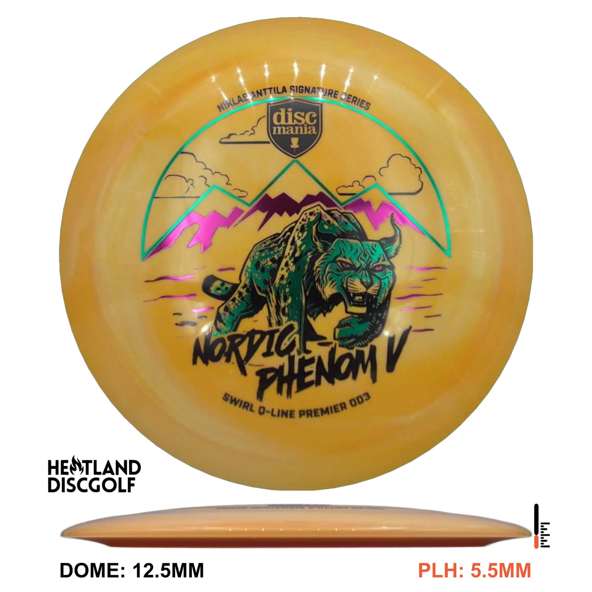 Q-Line Swirl Premier DD3 - Nordic Phenom 5 - Niklas Anttila Signature Series