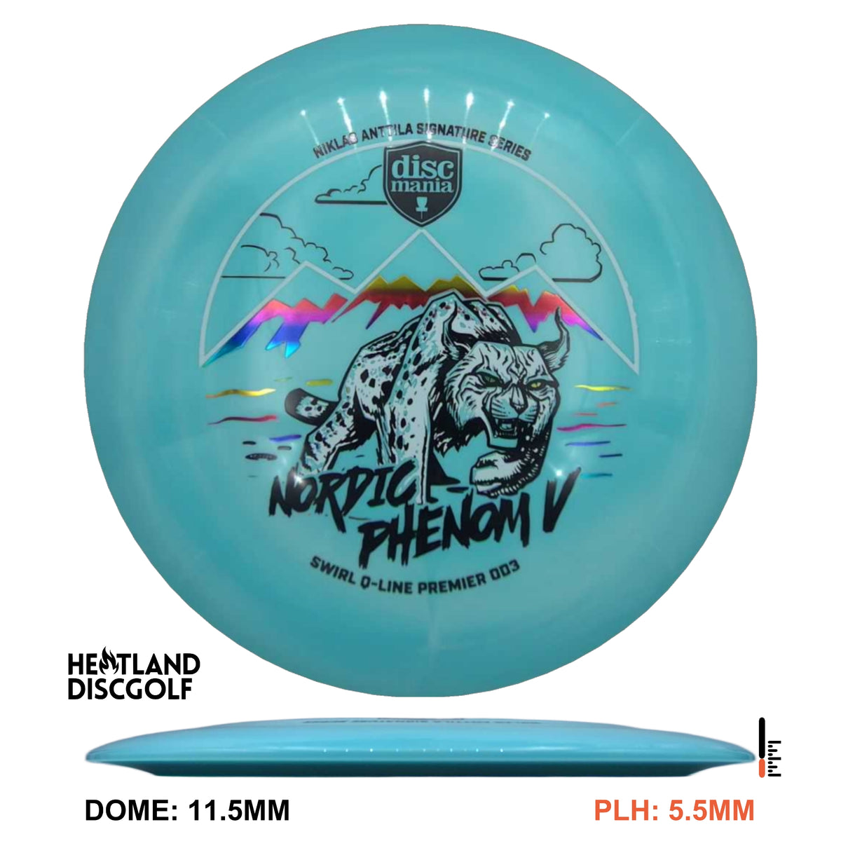 Q-Line Swirl Premier DD3 - Nordic Phenom 5 - Niklas Anttila Signature Series