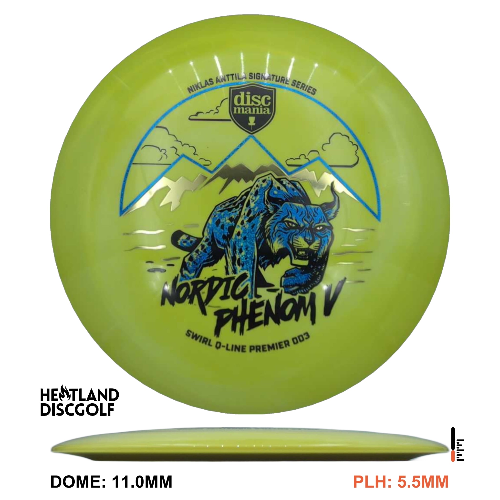 Q-Line Swirl Premier DD3 - Nordic Phenom 5 - Niklas Anttila Signature Series