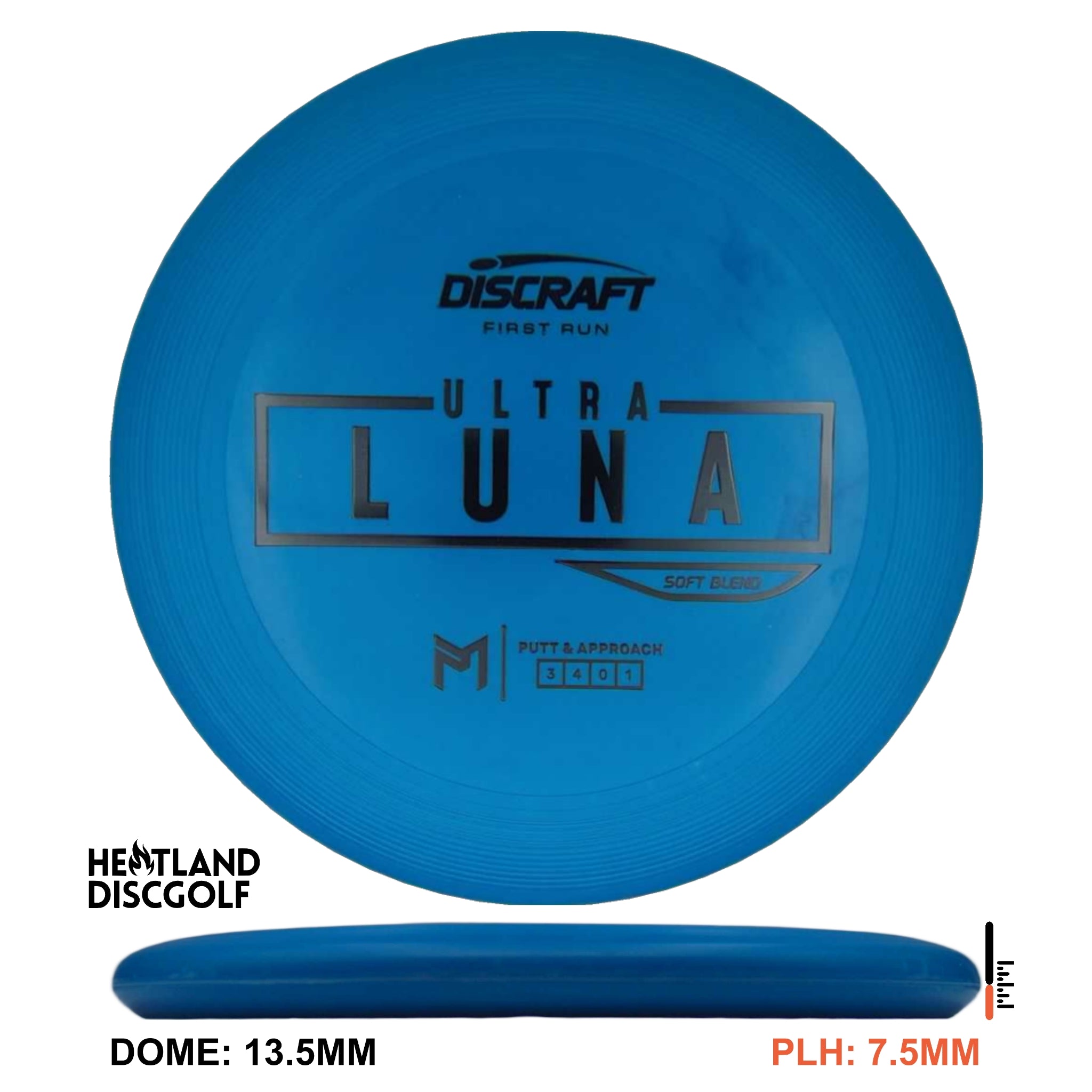 Putterlinie Hard Blend Luna - Paul McBeth