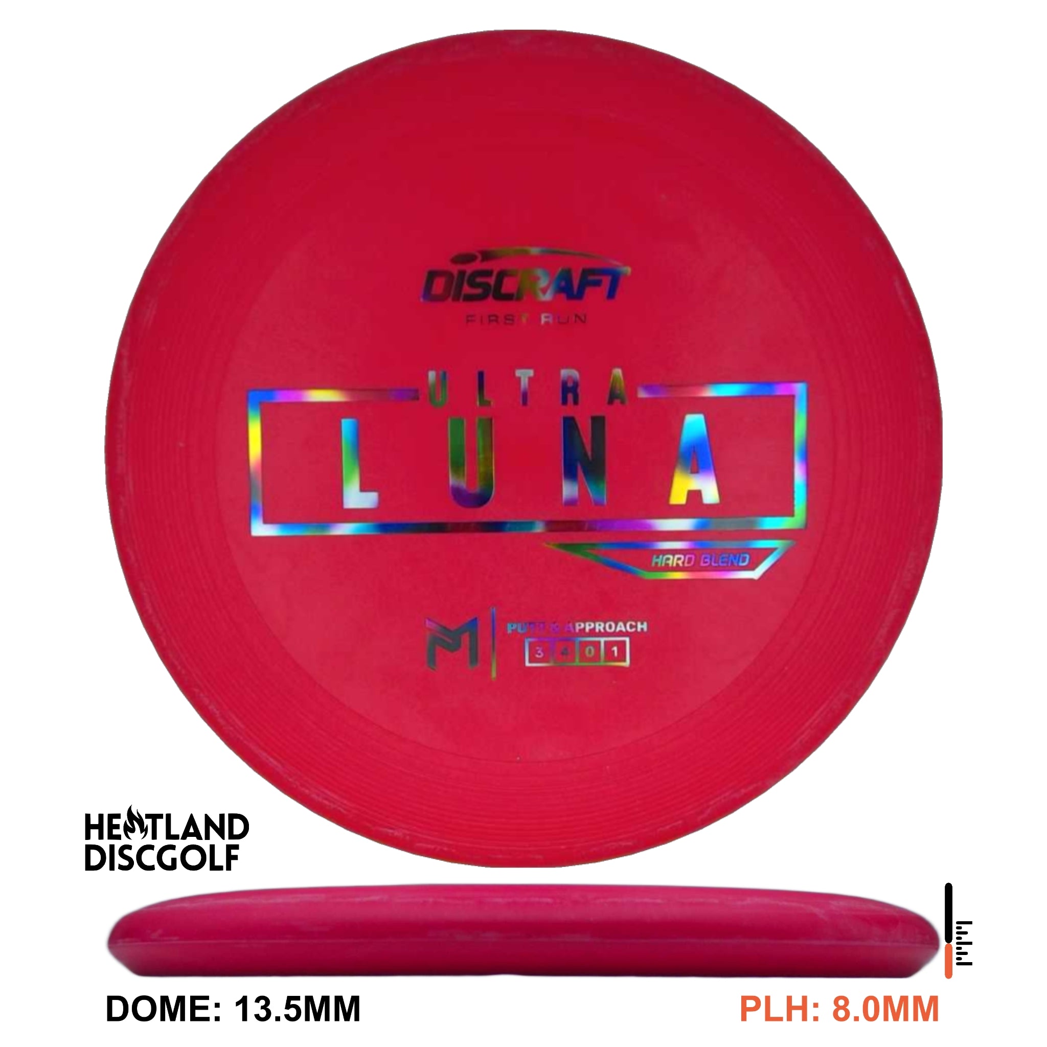 Putterlinie Hard Blend Luna - Paul McBeth