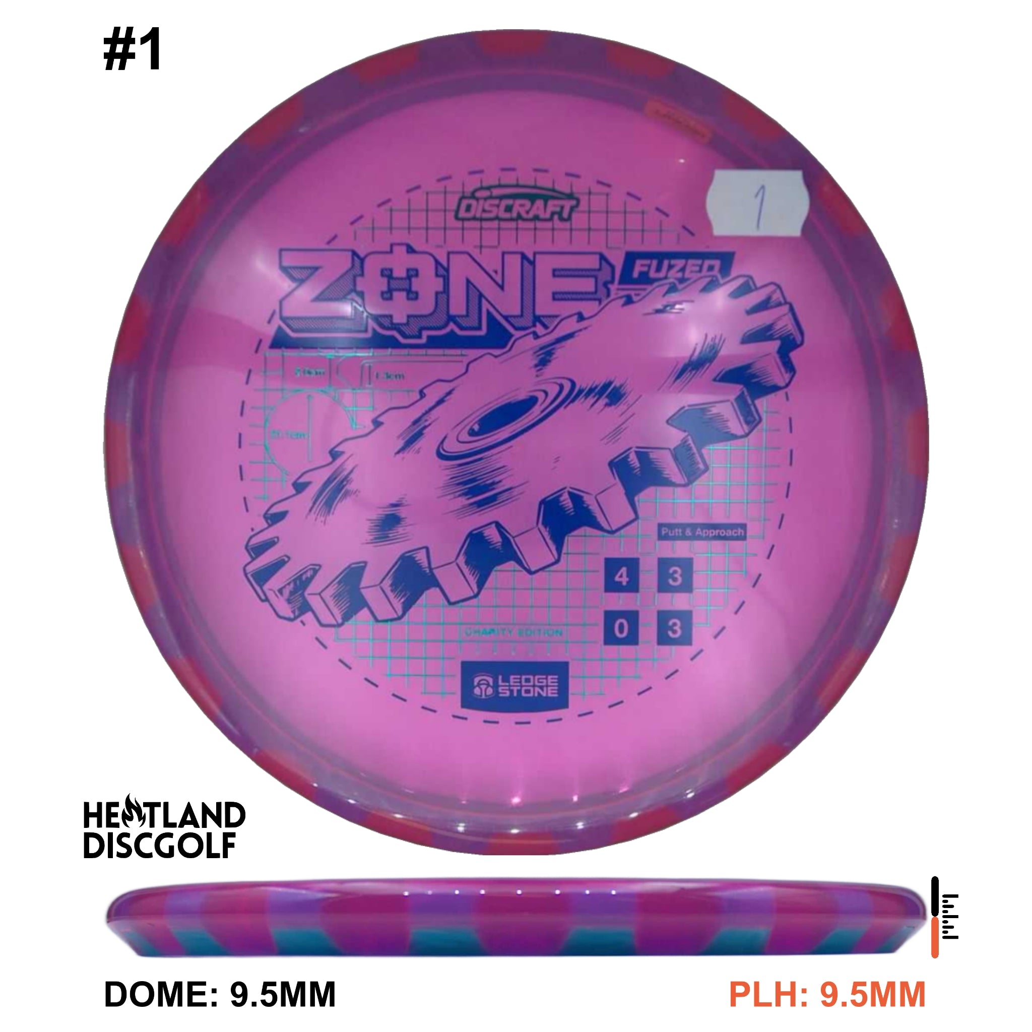 Charity CryZtal FLX FuZed Zone w/ CryZtal FLX Rim - Ledgestone 2026 (Wave 4)