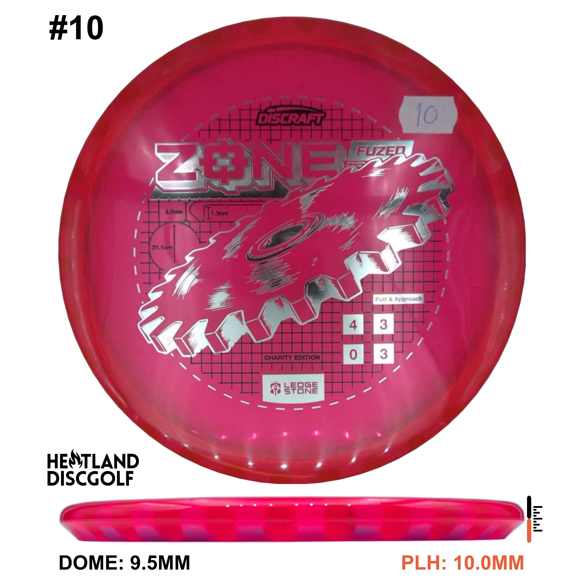 Charity CryZtal FLX FuZed Zone w/ CryZtal FLX Rim - Ledgestone 2026 (Wave 4)