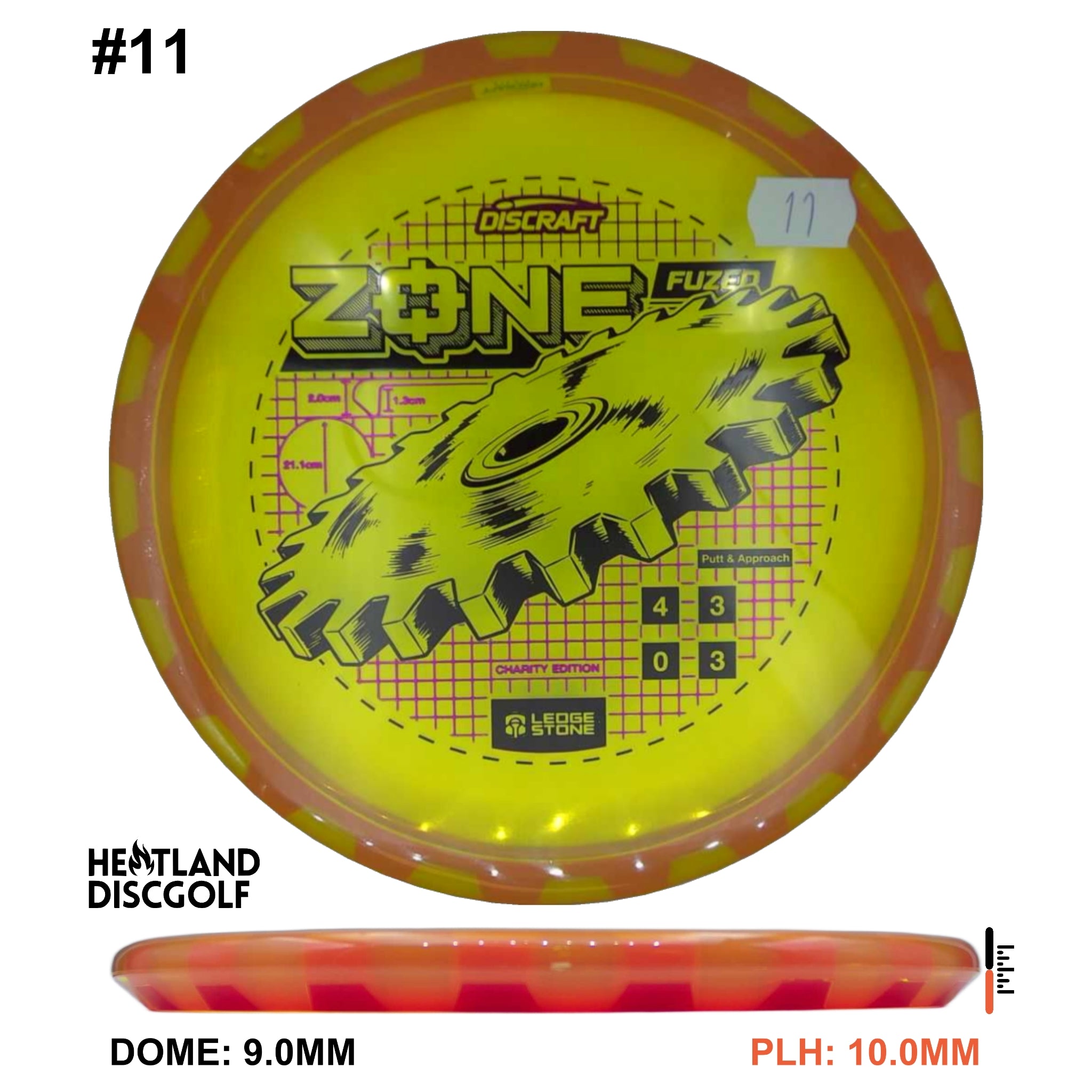 Charity CryZtal FLX FuZed Zone w/ CryZtal FLX Rim - Ledgestone 2026 (Wave 4)