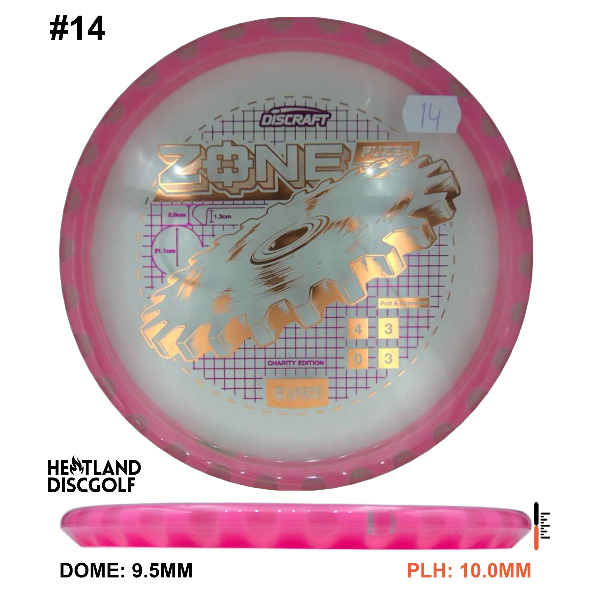 Charity CryZtal FLX FuZed Zone w/ CryZtal FLX Rim - Ledgestone 2026 (Wave 4)