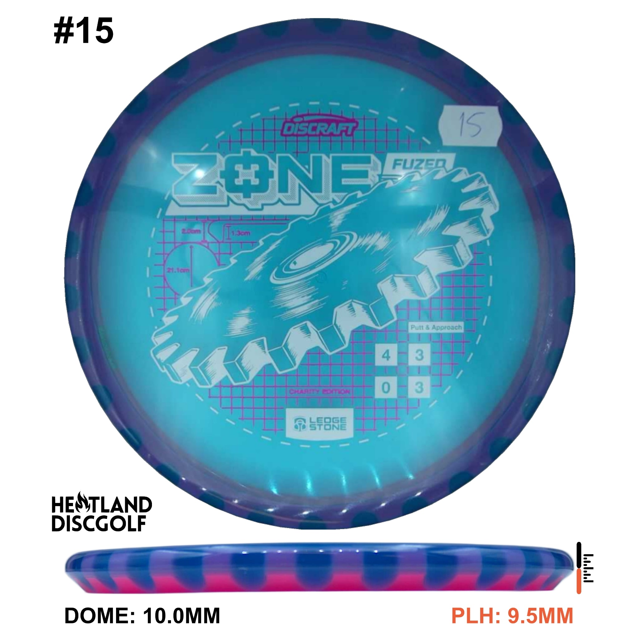 Charity CryZtal FLX FuZed Zone w/ CryZtal FLX Rim - Ledgestone 2026 (Wave 4)