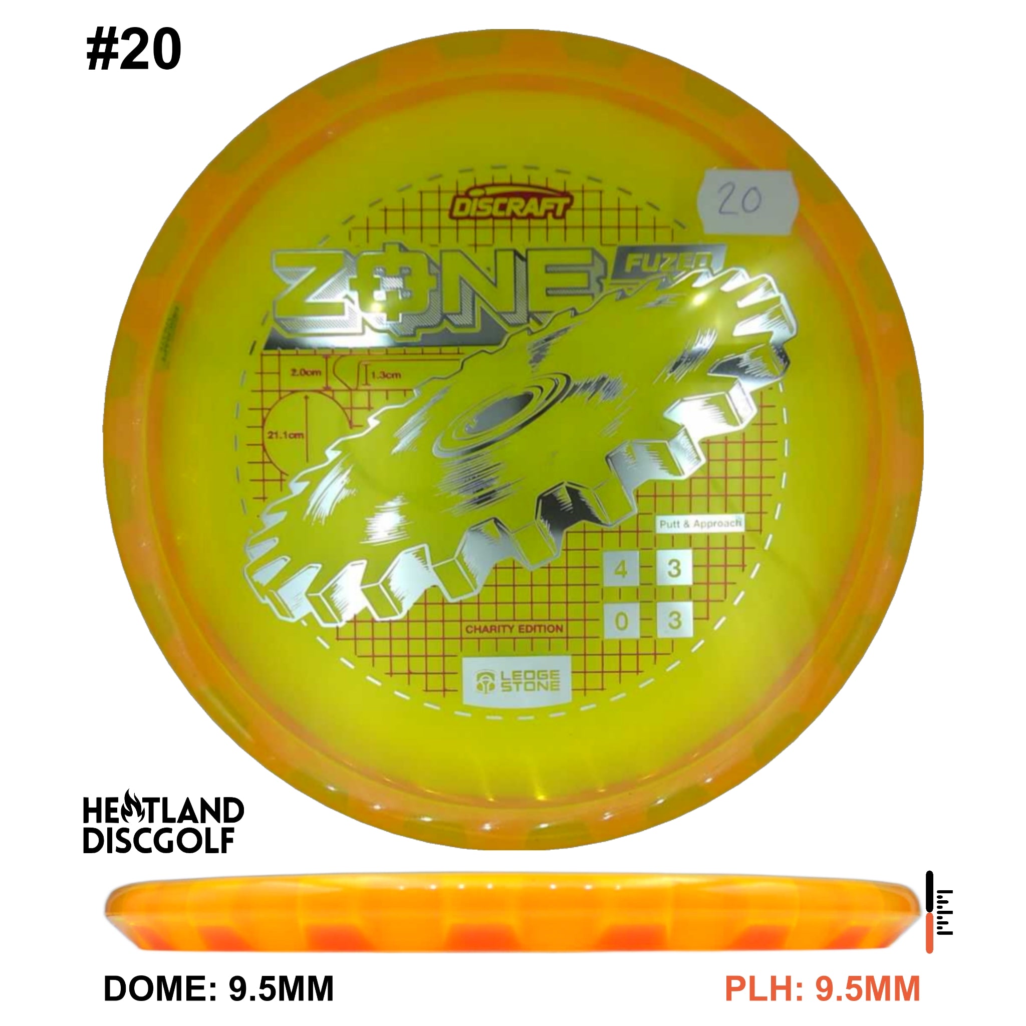 Charity CryZtal FLX FuZed Zone w/ CryZtal FLX Rim - Ledgestone 2026 (Wave 4)