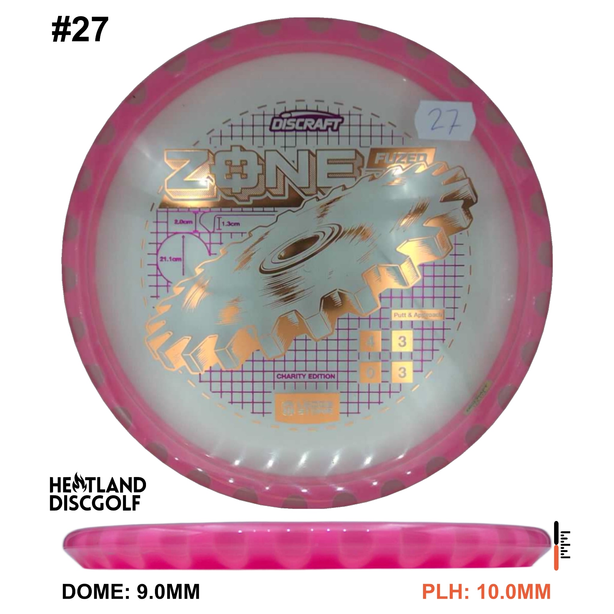 Charity CryZtal FLX FuZed Zone w/ CryZtal FLX Rim - Ledgestone 2026 (Wave 4)