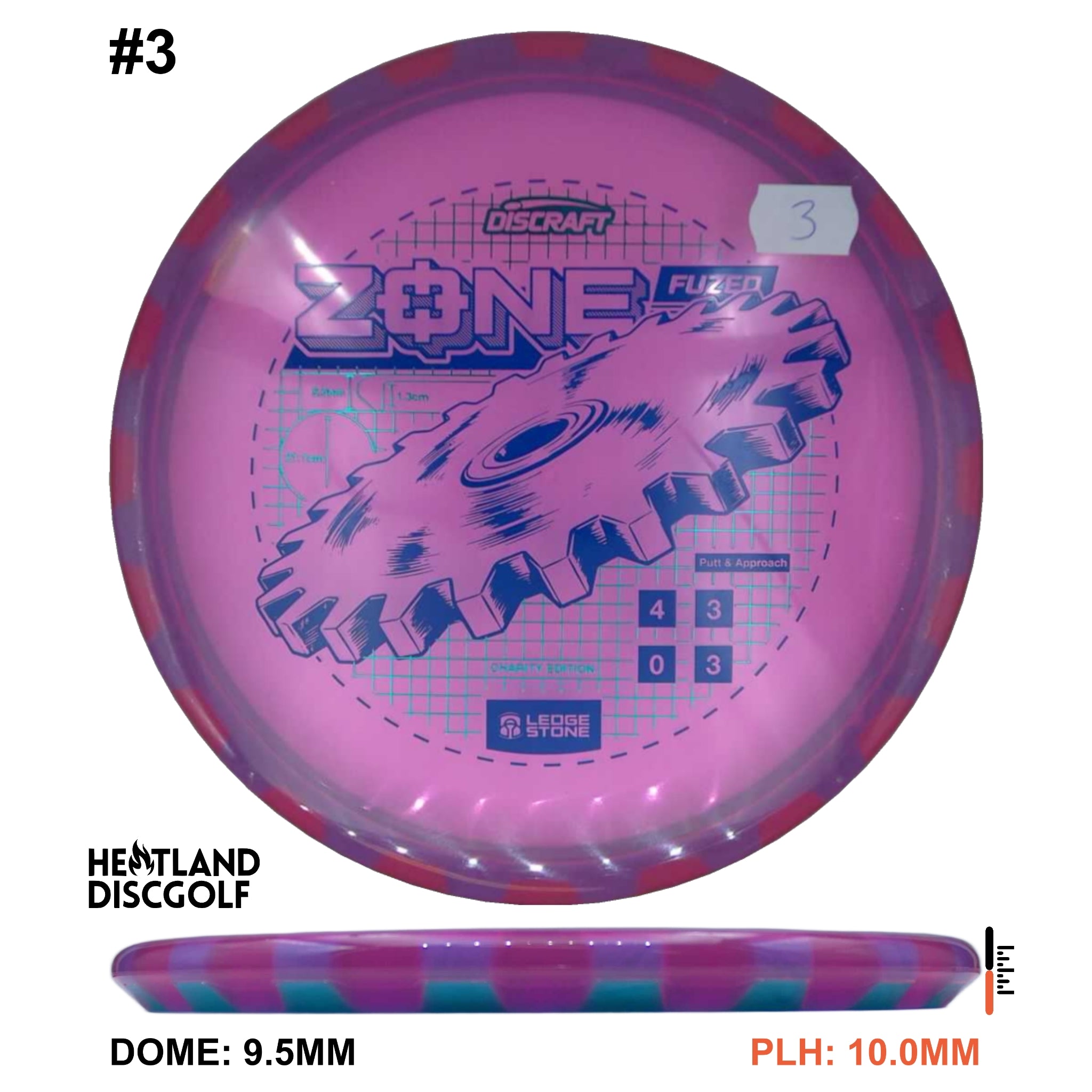 Charity CryZtal FLX FuZed Zone w/ CryZtal FLX Rim - Ledgestone 2026 (Wave 4)