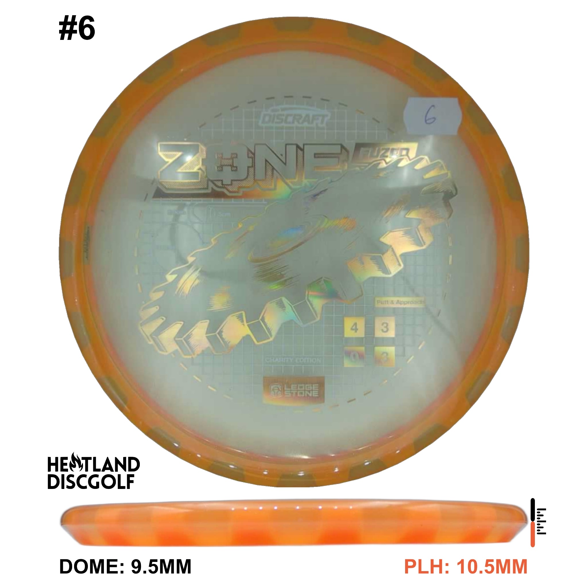 Charity CryZtal FLX FuZed Zone w/ CryZtal FLX Rim - Ledgestone 2026 (Wave 4)