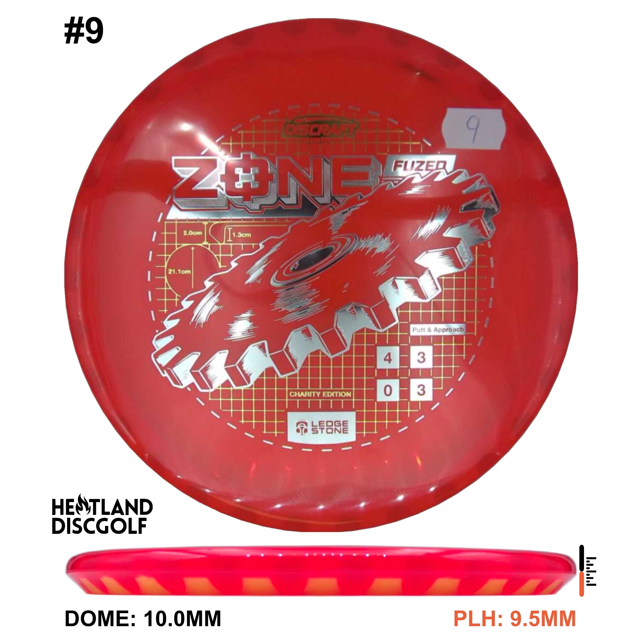Charity CryZtal FLX FuZed Zone w/ CryZtal FLX Rim - Ledgestone 2026 (Wave 4)